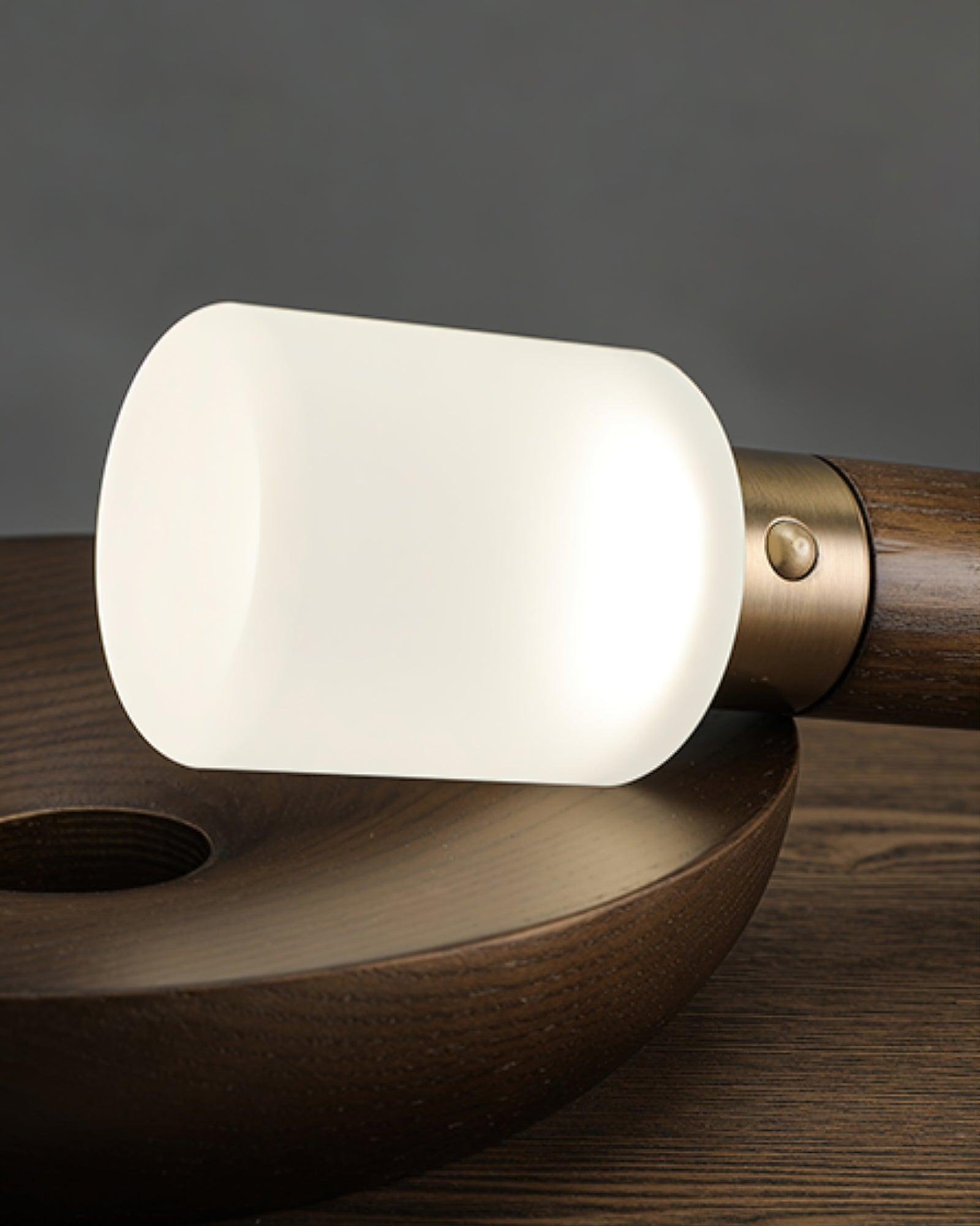 Lumaice Wood Minimalist Table Lamp-Neutral Decor