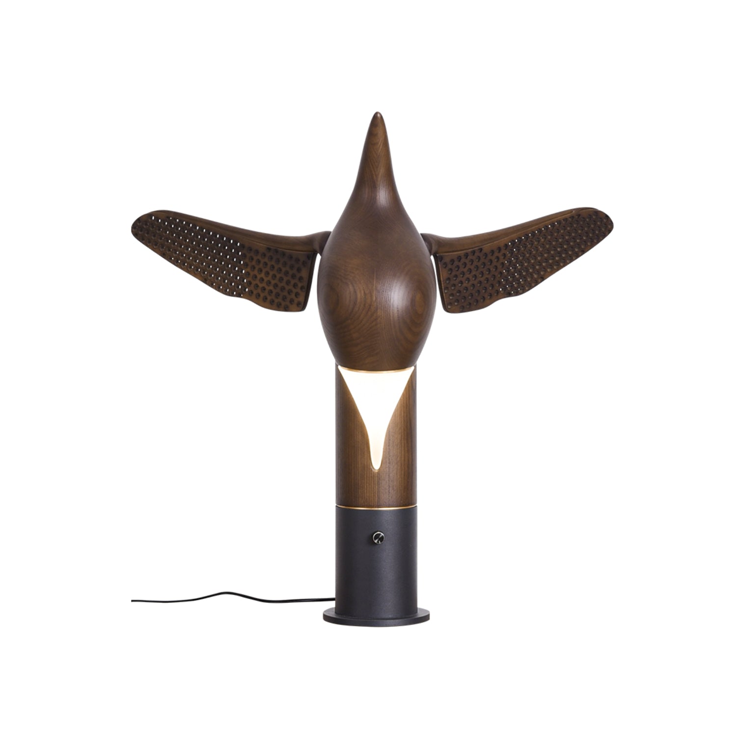 Joanne Contemporary Wood Table Lamp-Neutral Decor