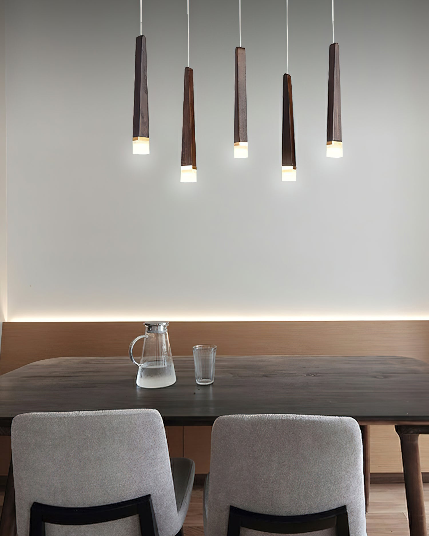 Neloz Firewood Stick Wood Chandelier-Neutral Decor