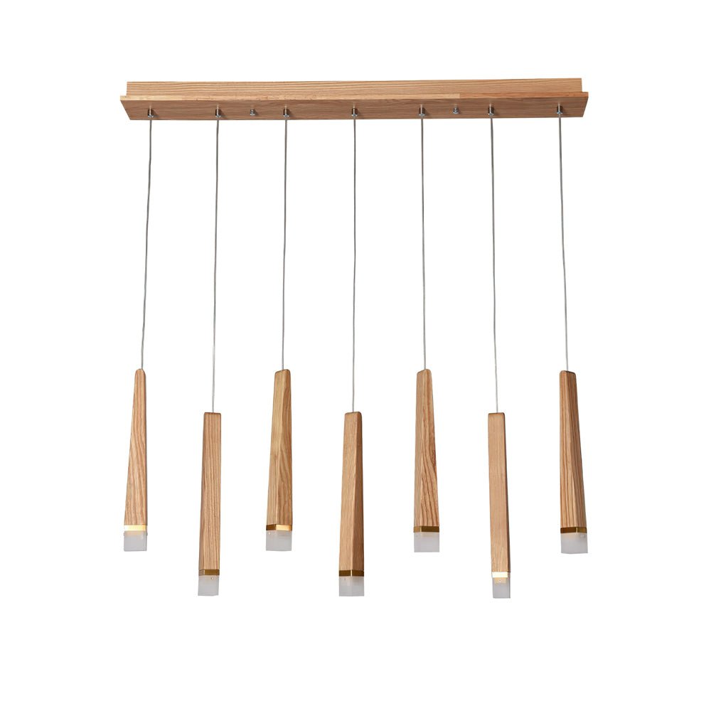 Neloz Firewood Stick Wood Chandelier-Neutral Decor
