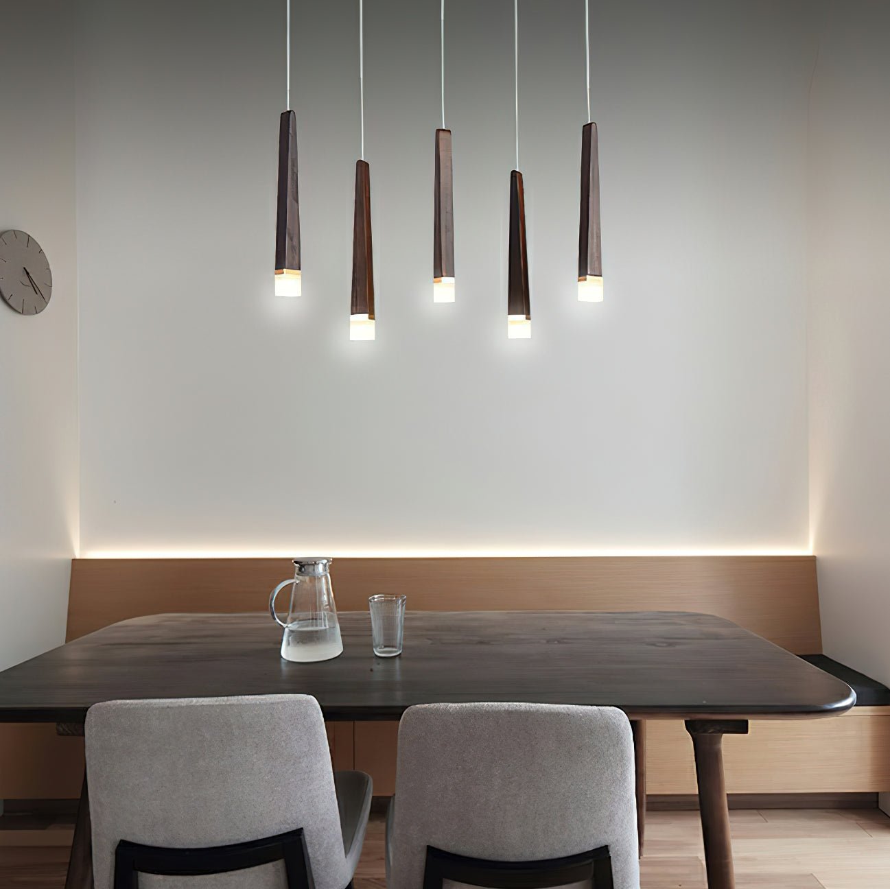 Neloz Firewood Stick Wood Chandelier-Neutral Decor