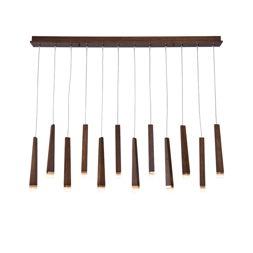 Neloz Firewood Stick Wood Chandelier-Neutral Decor
