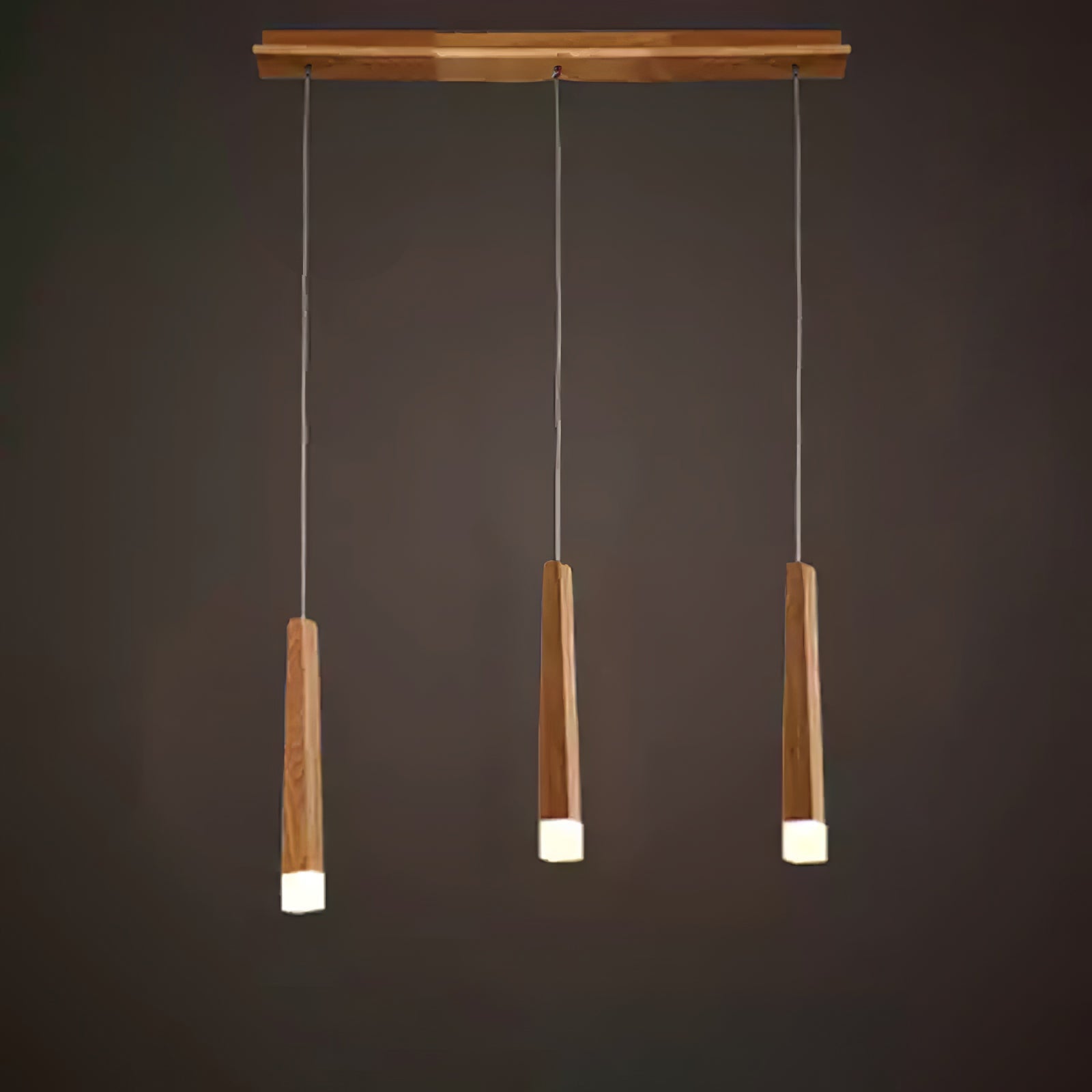 Neloz Firewood Stick Wood Chandelier-Neutral Decor