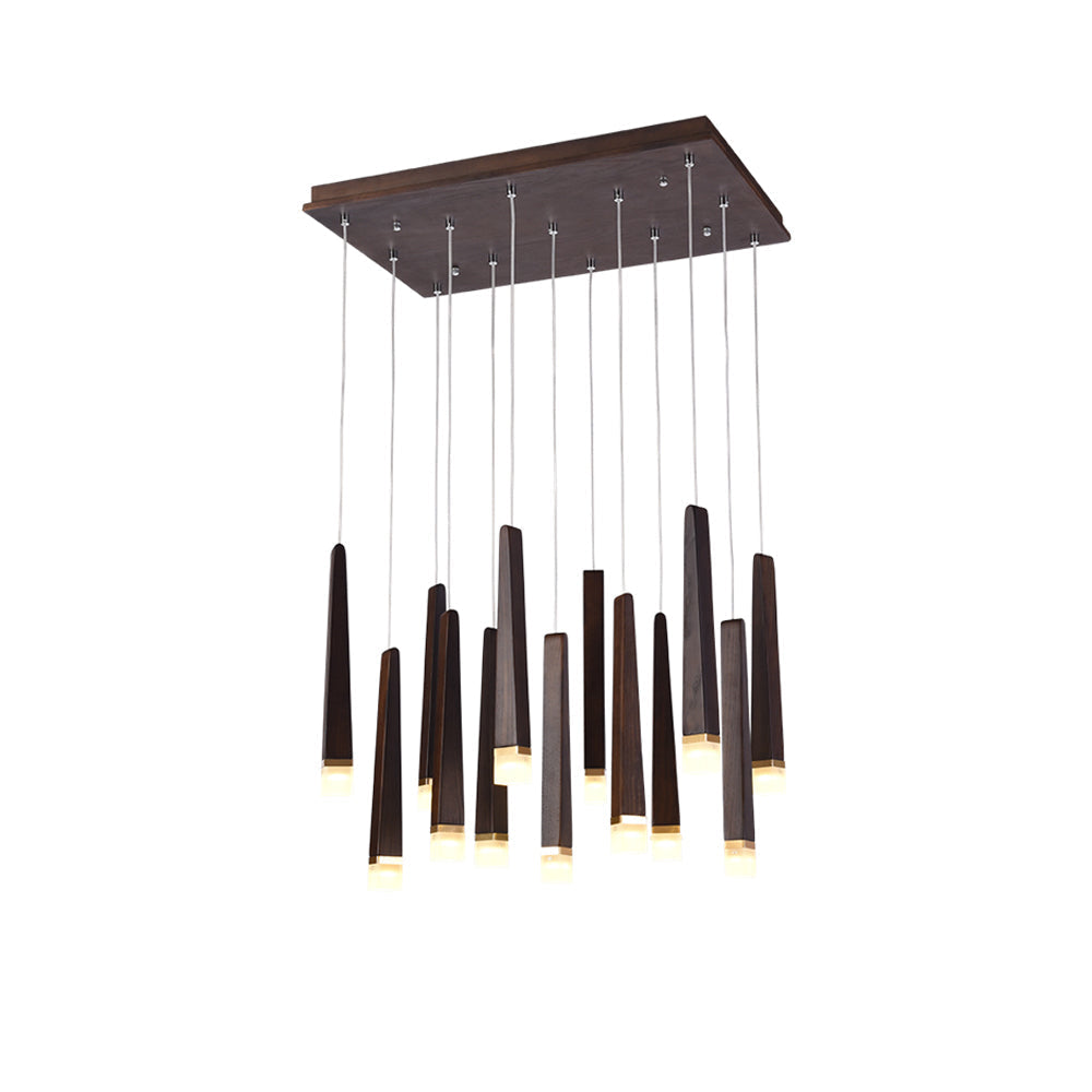 Neloz Firewood Stick Wood Chandelier-Neutral Decor