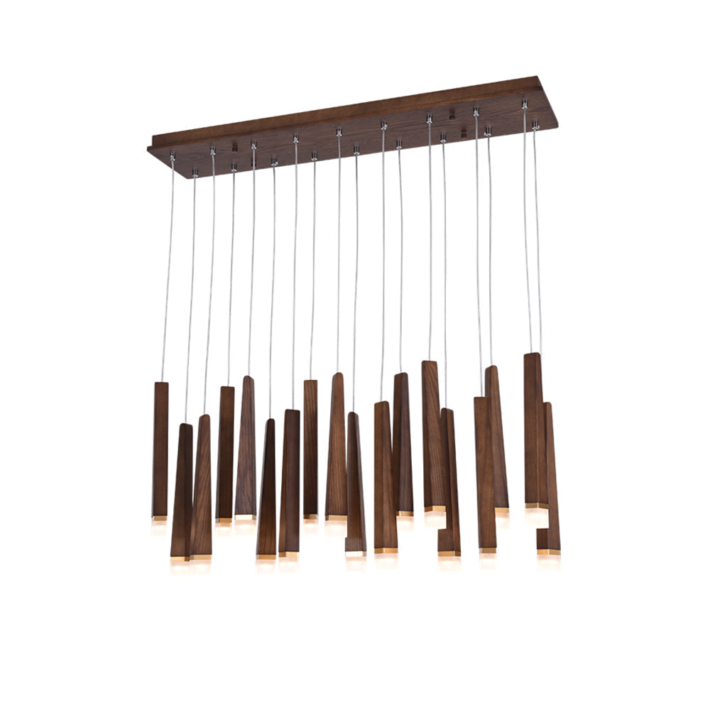 Neloz Firewood Stick Wood Chandelier-Neutral Decor