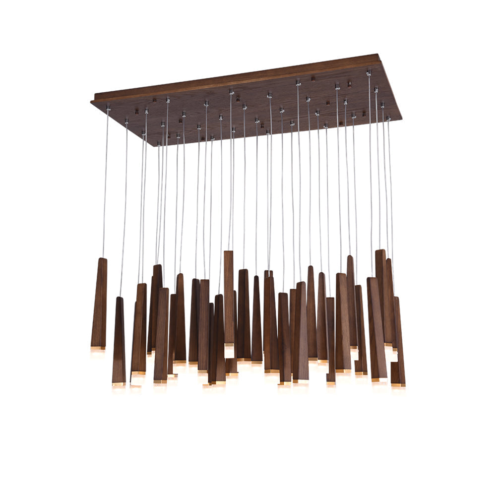 Neloz Firewood Stick Wood Chandelier-Neutral Decor