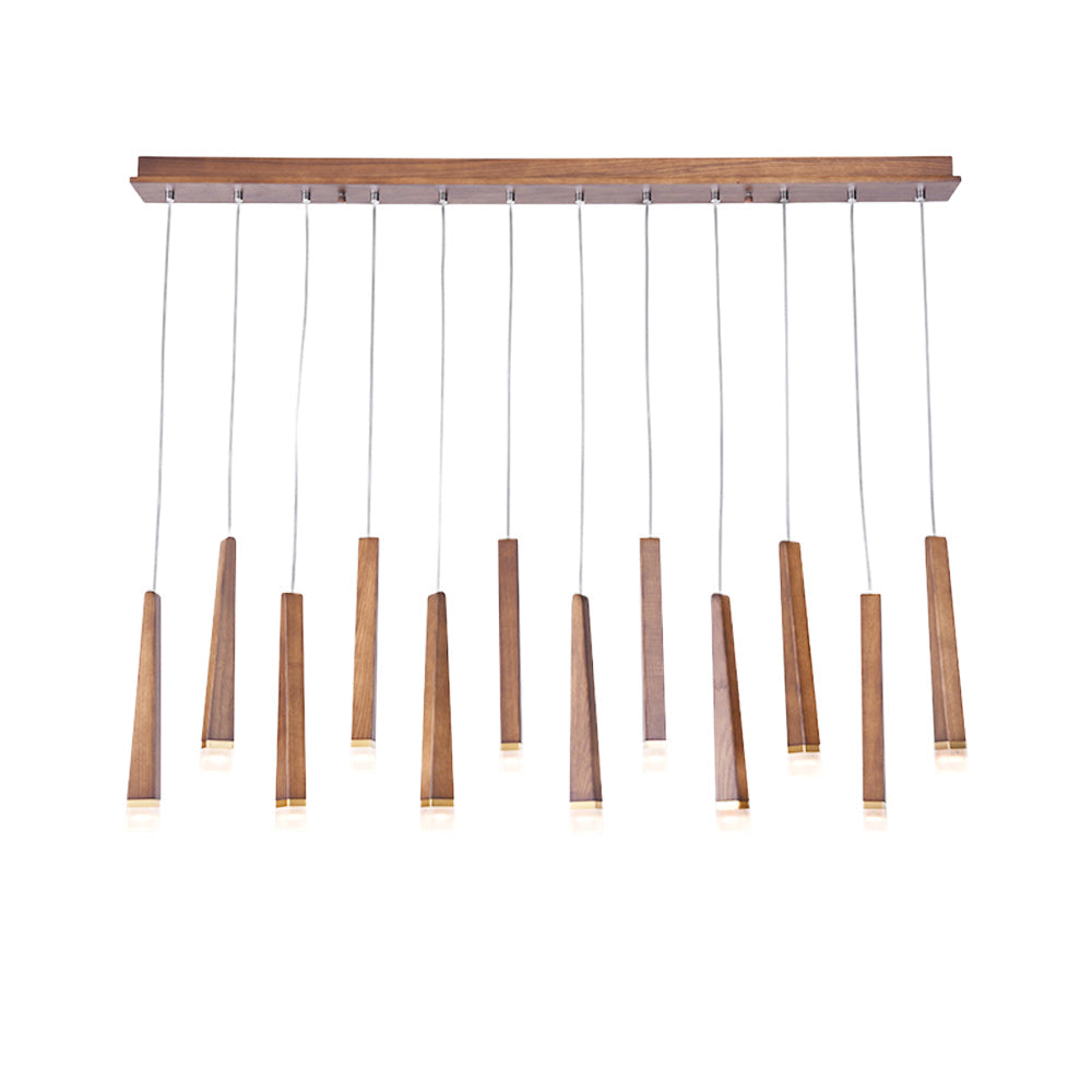 Neloz Firewood Stick Wood Chandelier-Neutral Decor