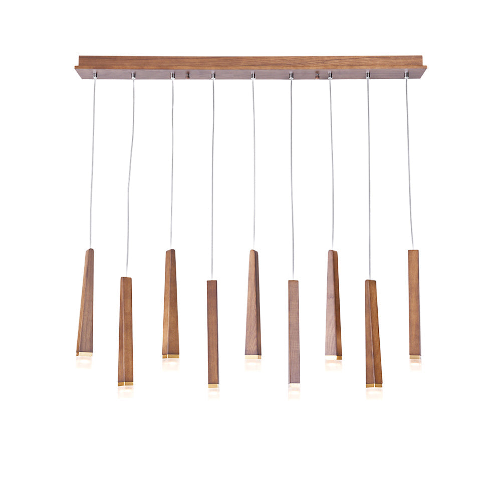 Neloz Firewood Stick Wood Chandelier-Neutral Decor