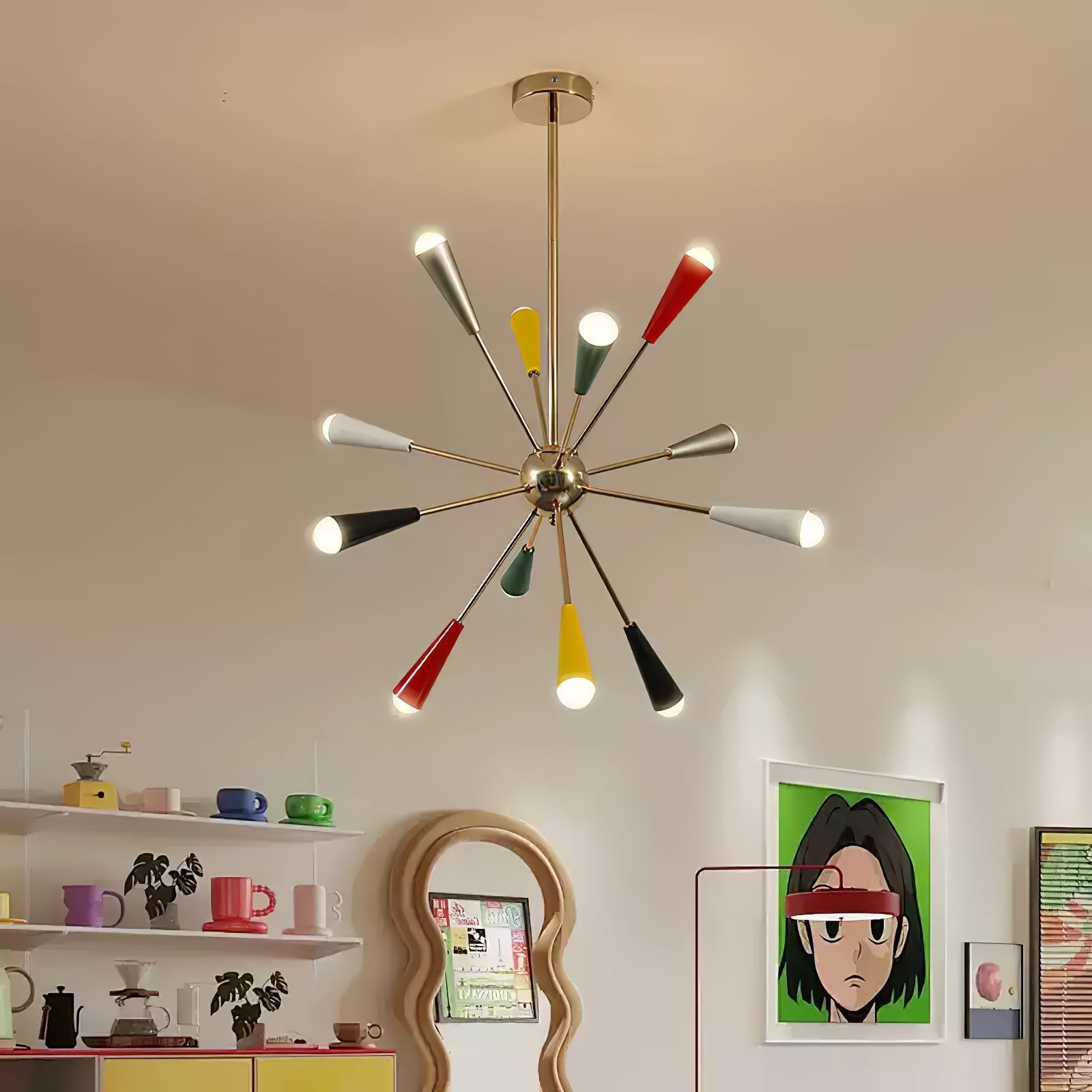 Brandon Modern Chandelier-Neutral Decor