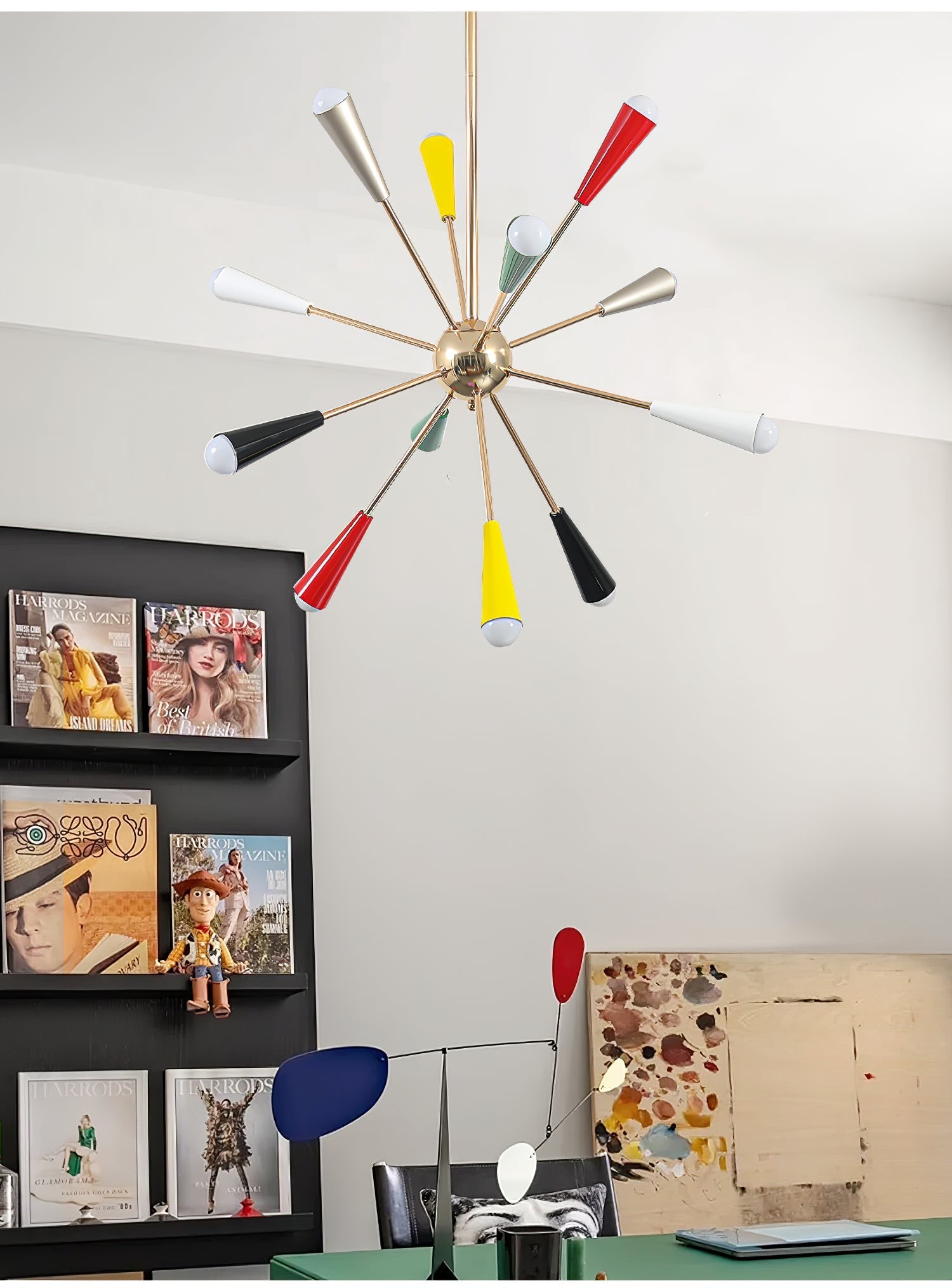 Brandon Modern Chandelier-Neutral Decor