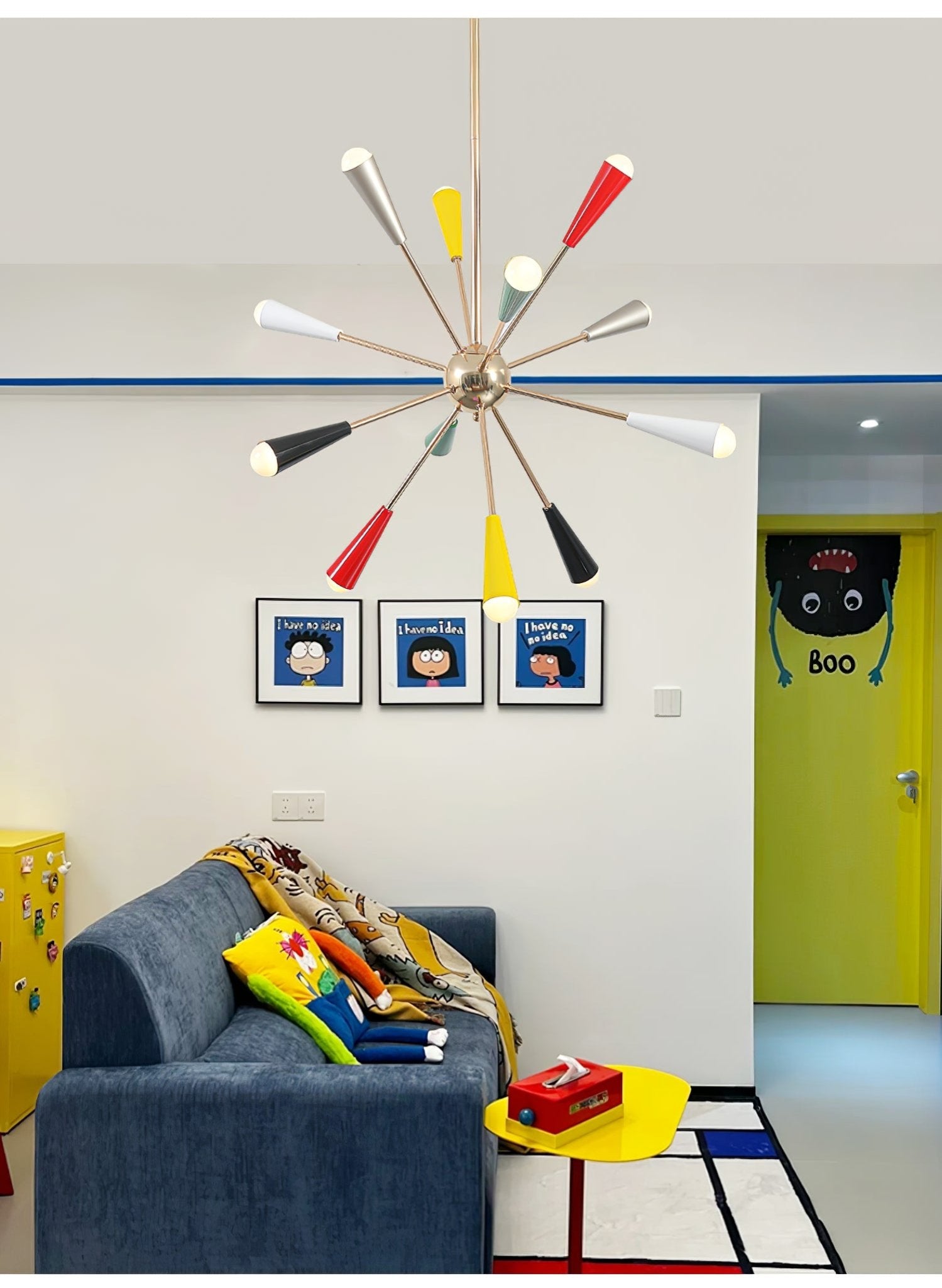 Brandon Modern Chandelier-Neutral Decor