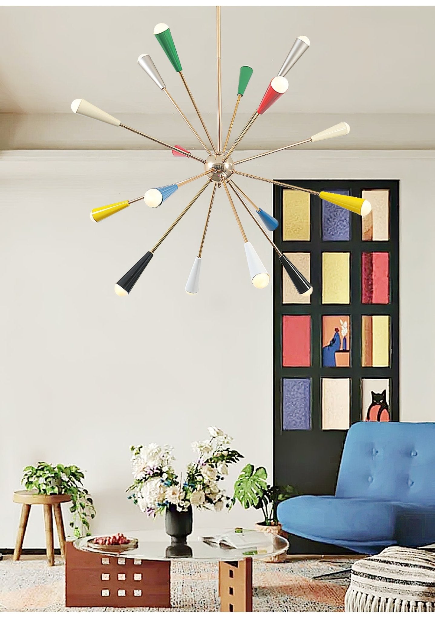 Brandon Modern Chandelier-Neutral Decor