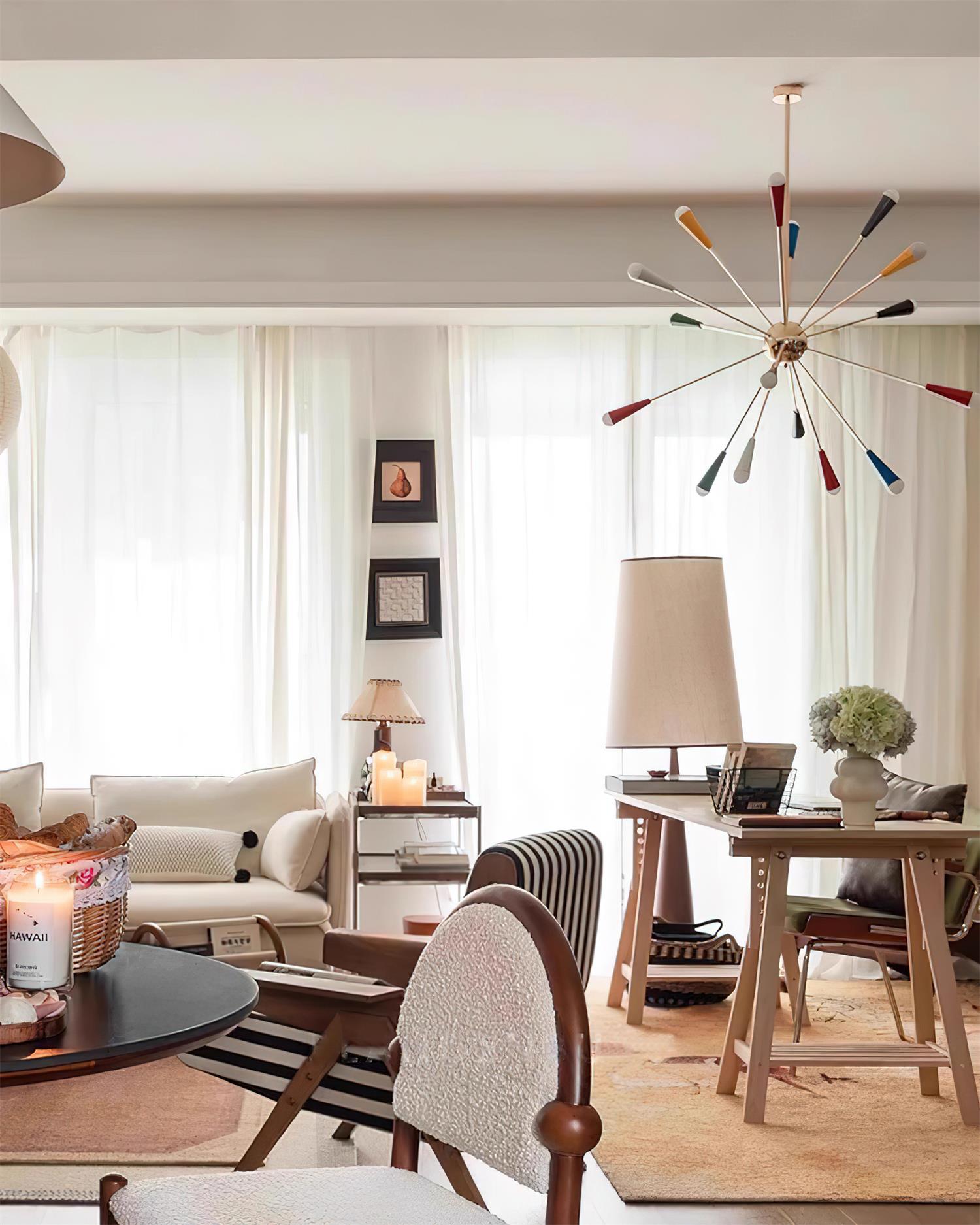 Brandon Modern Chandelier-Neutral Decor