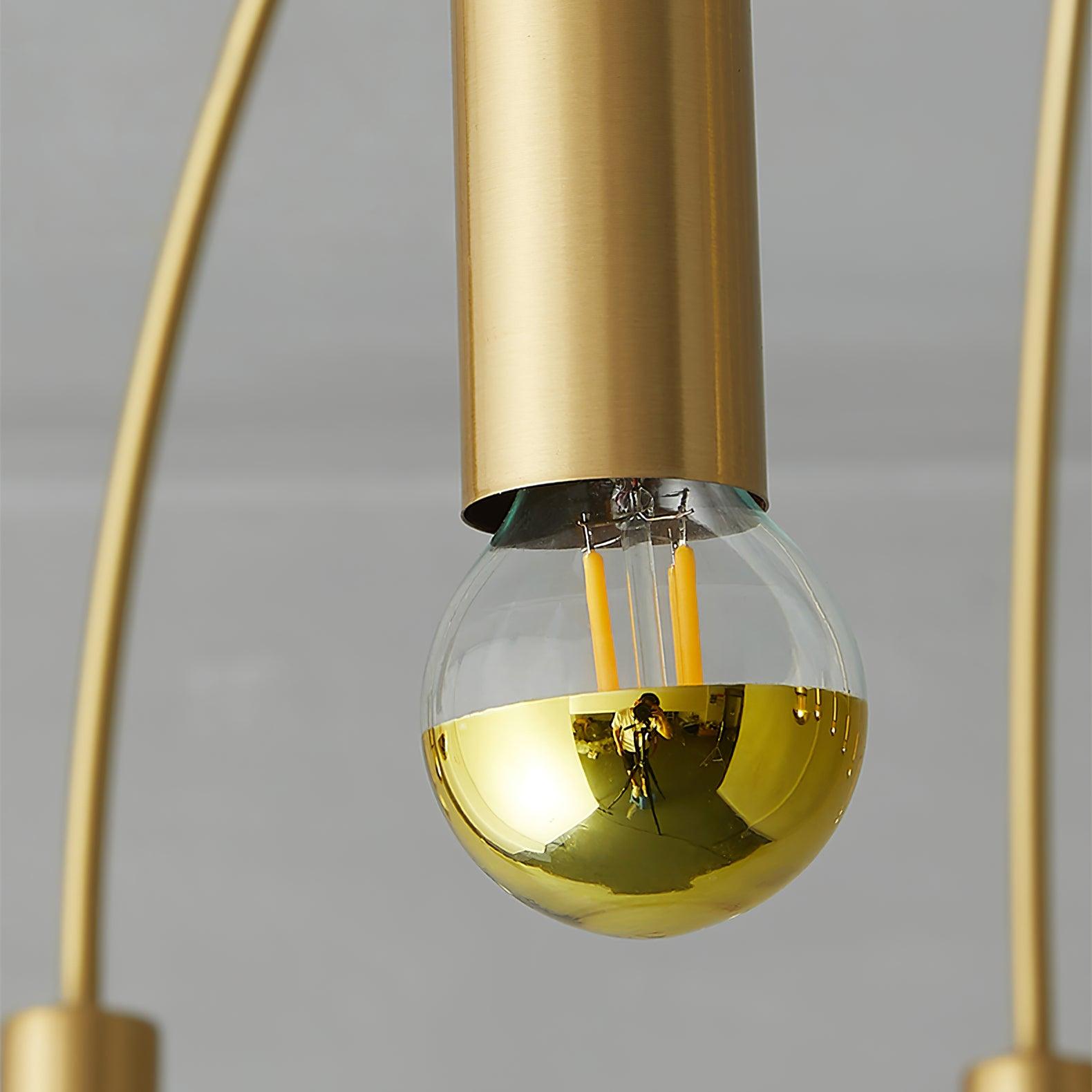 Sage Luxury Glass Ceiling Lamp-Neutral Decor