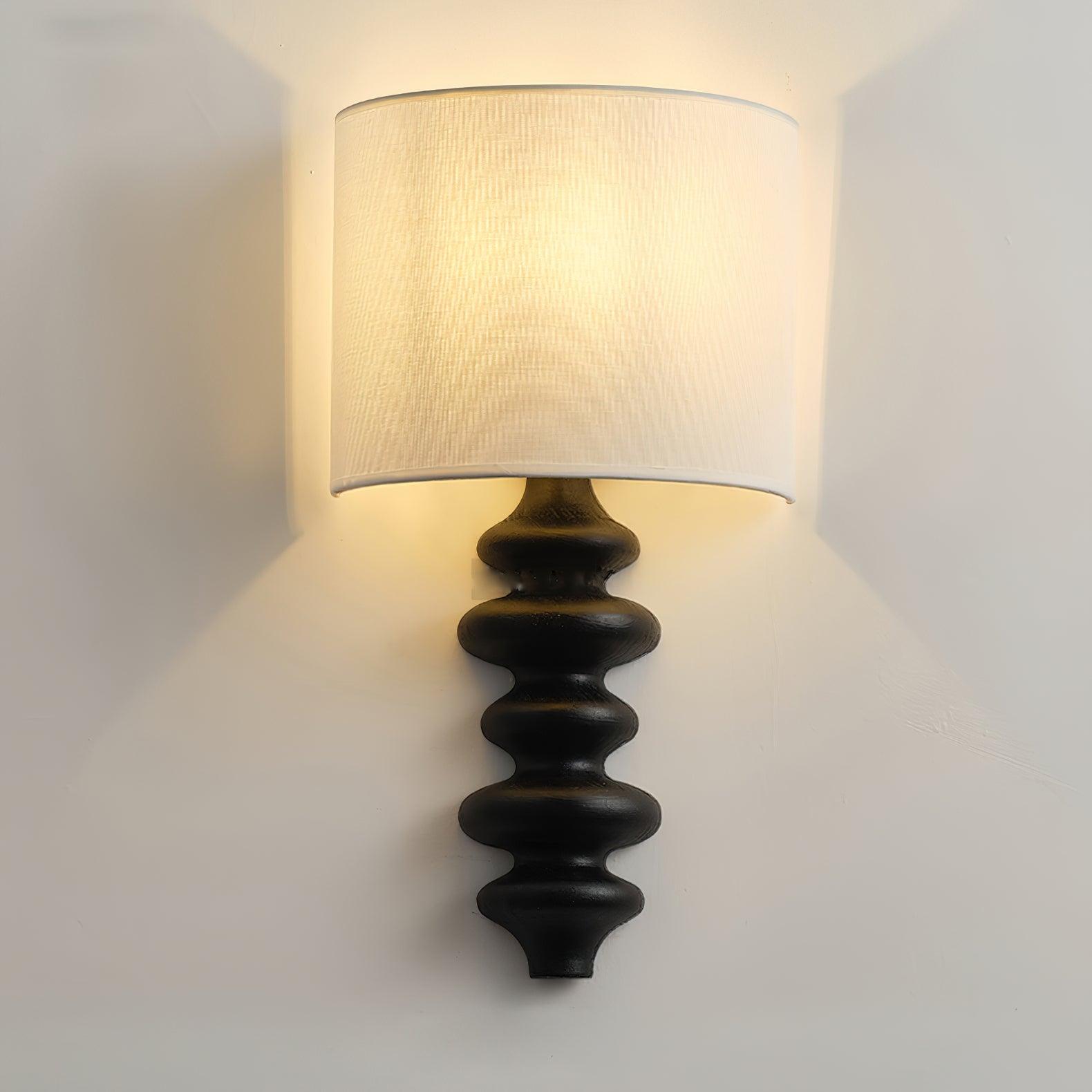 Wathen Nordic Art Fabric Sconce Wall lamp-Neutral Decor