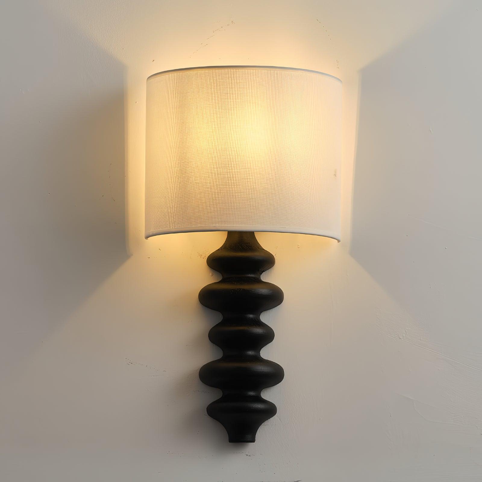 Wathen Nordic Art Fabric Sconce Wall lamp-Neutral Decor