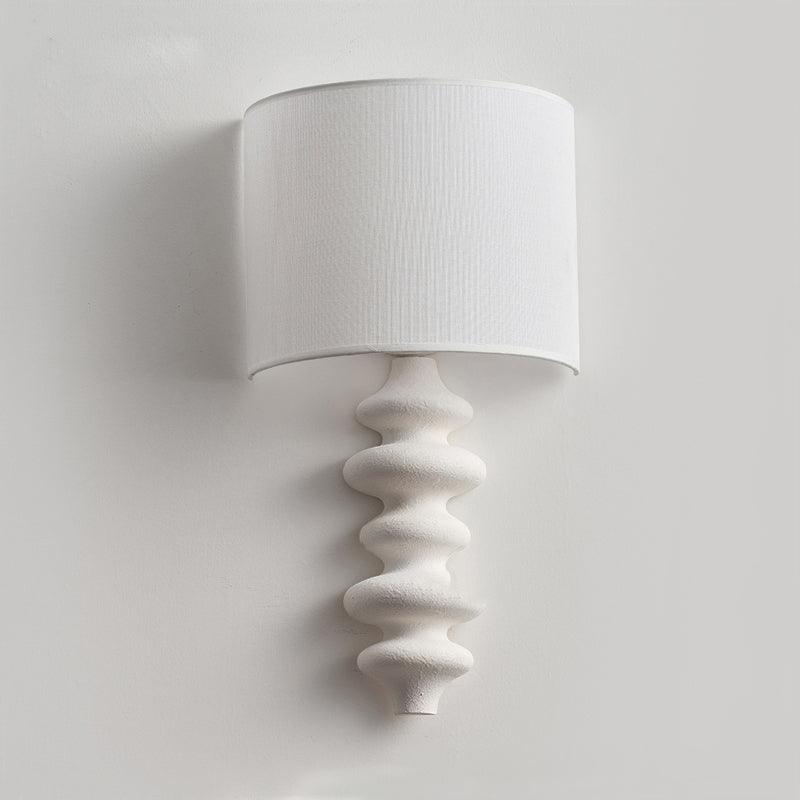 Wathen Nordic Art Fabric Sconce Wall lamp-Neutral Decor