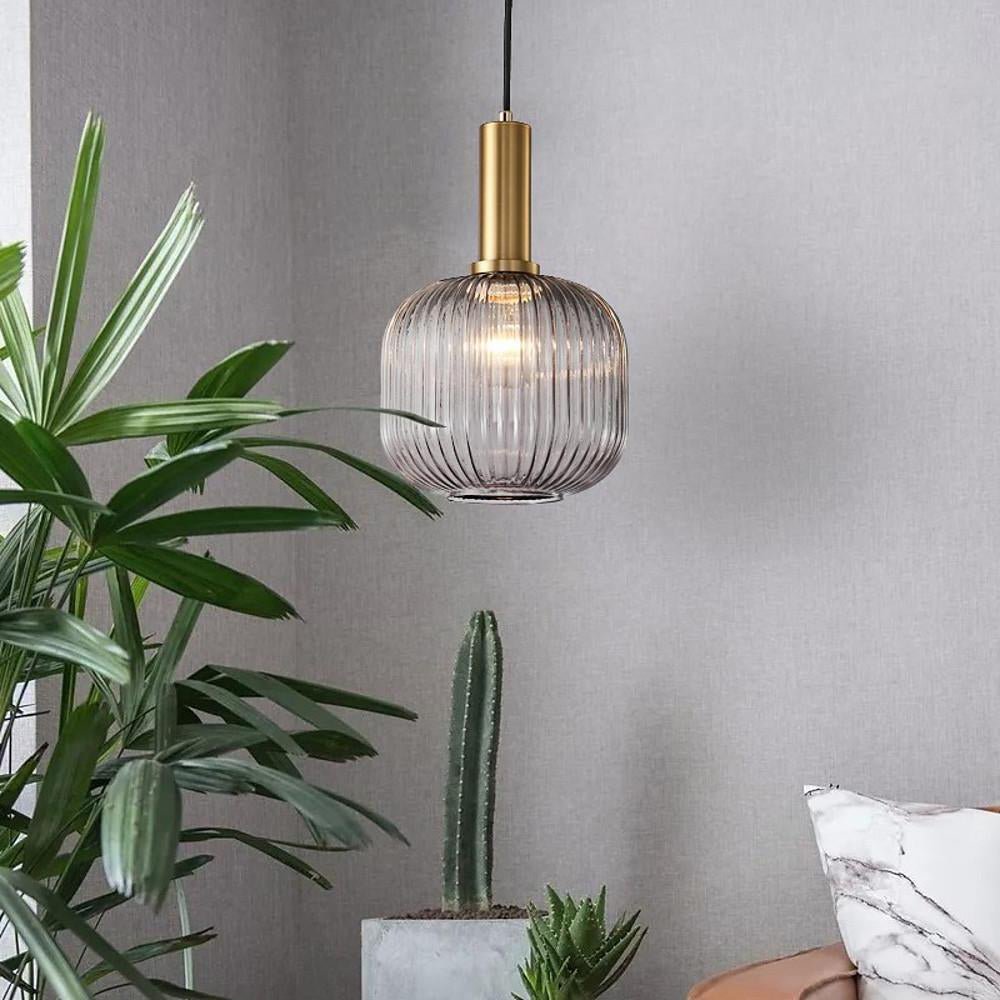 Flair Glass Pendant Lamp-Neutral Decor