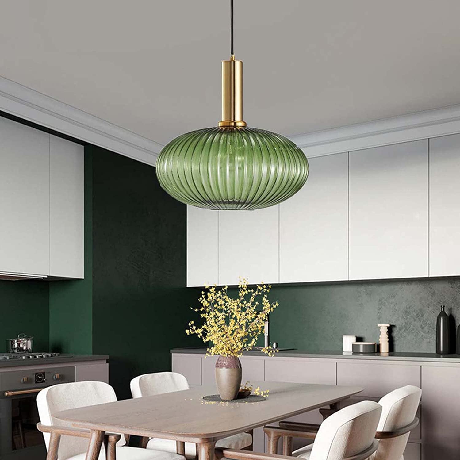 Flair Glass Pendant Lamp-Neutral Decor