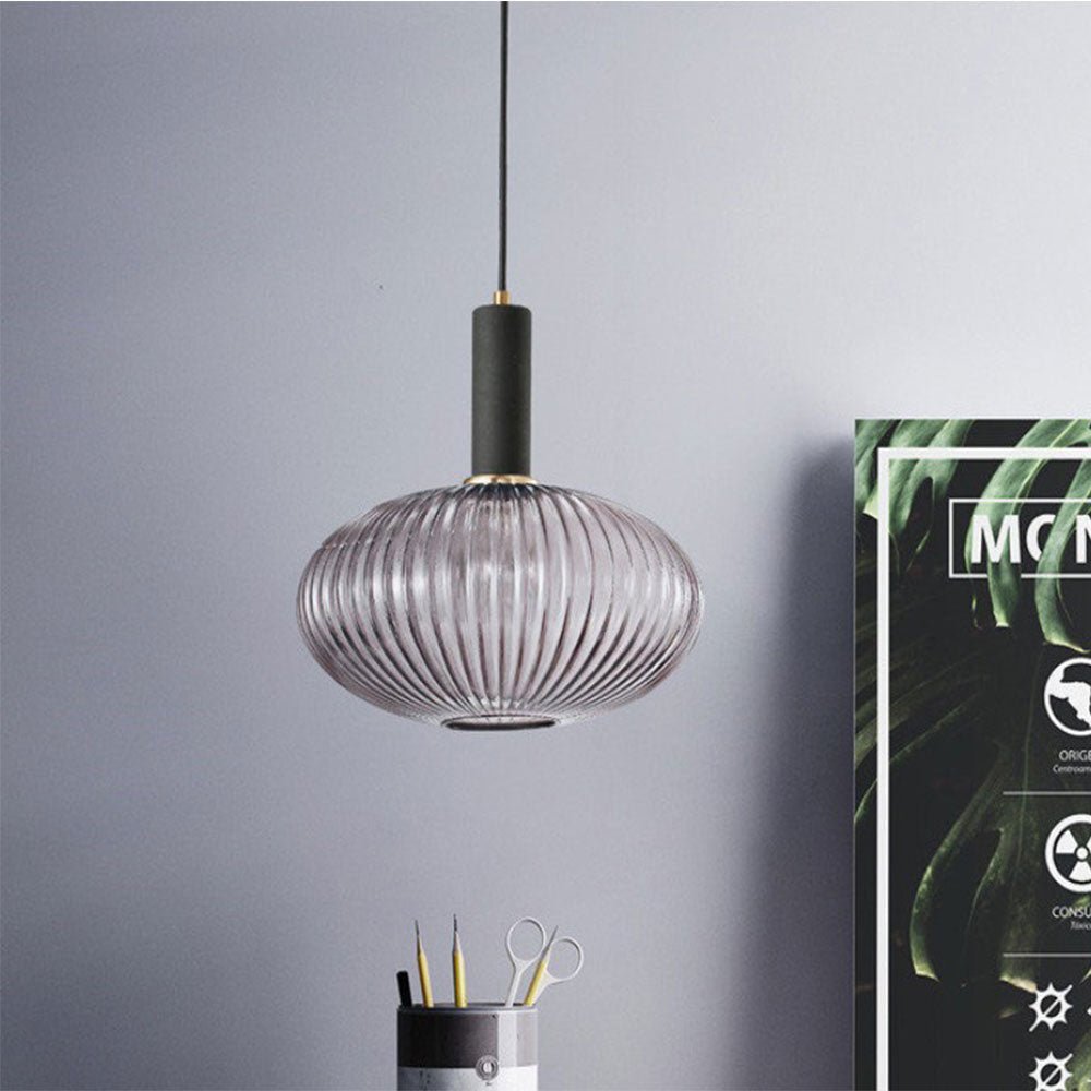 Flair Glass Pendant Lamp-Neutral Decor