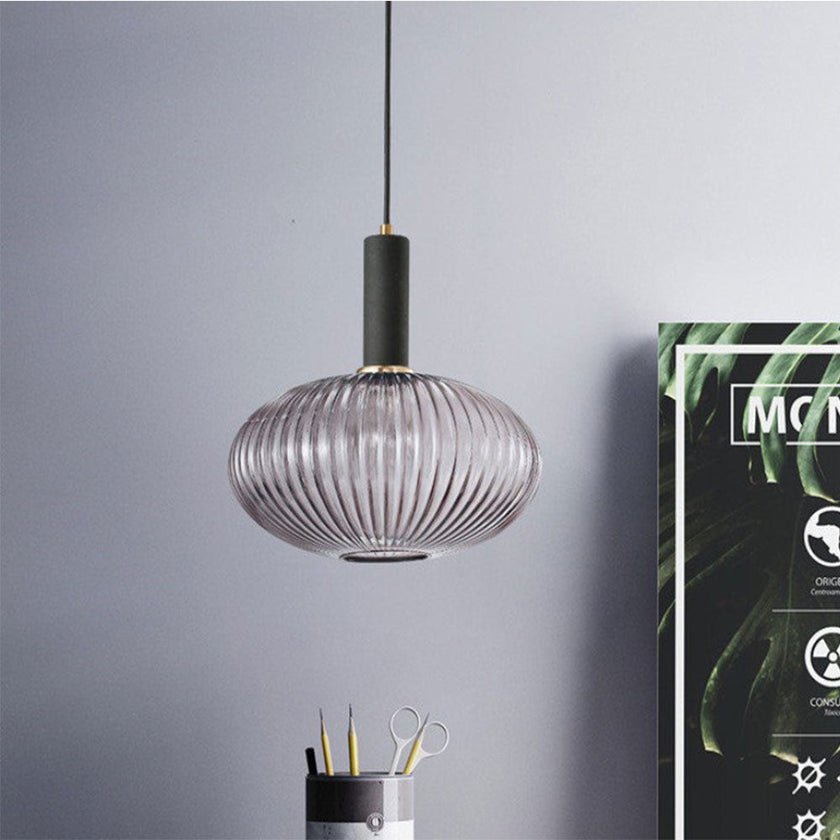Flair Glass Pendant Lamp-Neutral Decor