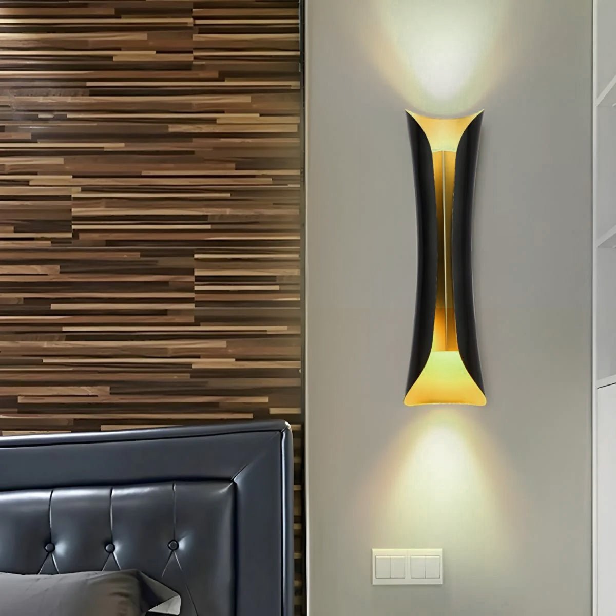 Humphrey Elegance Flame Art Sconce Wall lamp-Neutral Decor