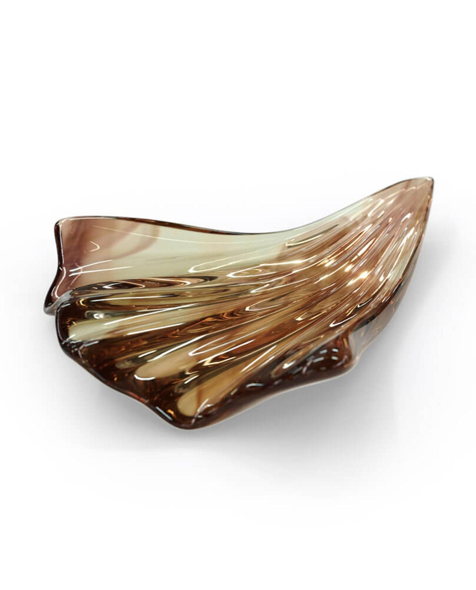 Elmiros Petal Glass Chandelier-Neutral Decor