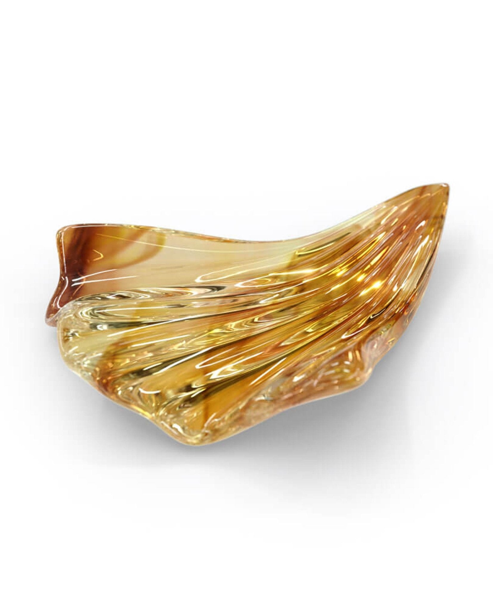 Elmiros Petal Glass Chandelier-Neutral Decor