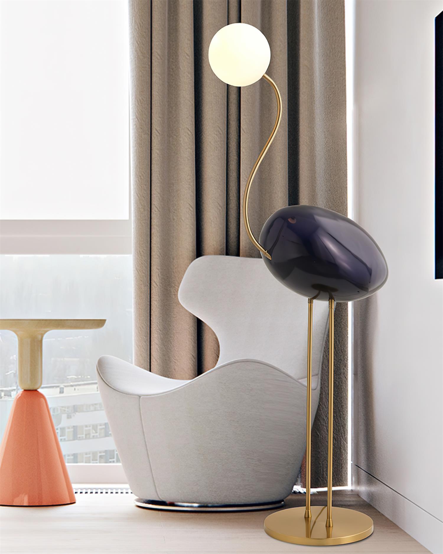 Ilnoren Minimalist Glass Ceiling Light-Neutral Decor