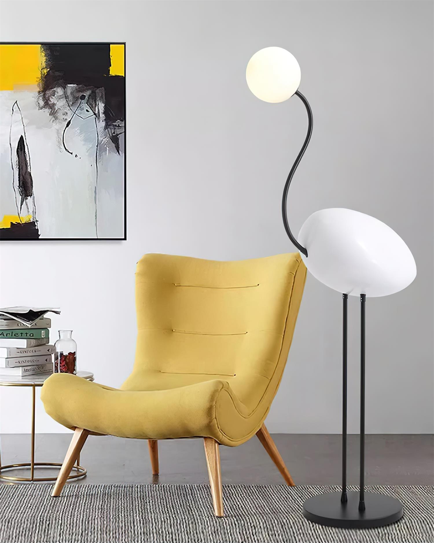 Ilnoren Minimalist Glass Ceiling Light-Neutral Decor