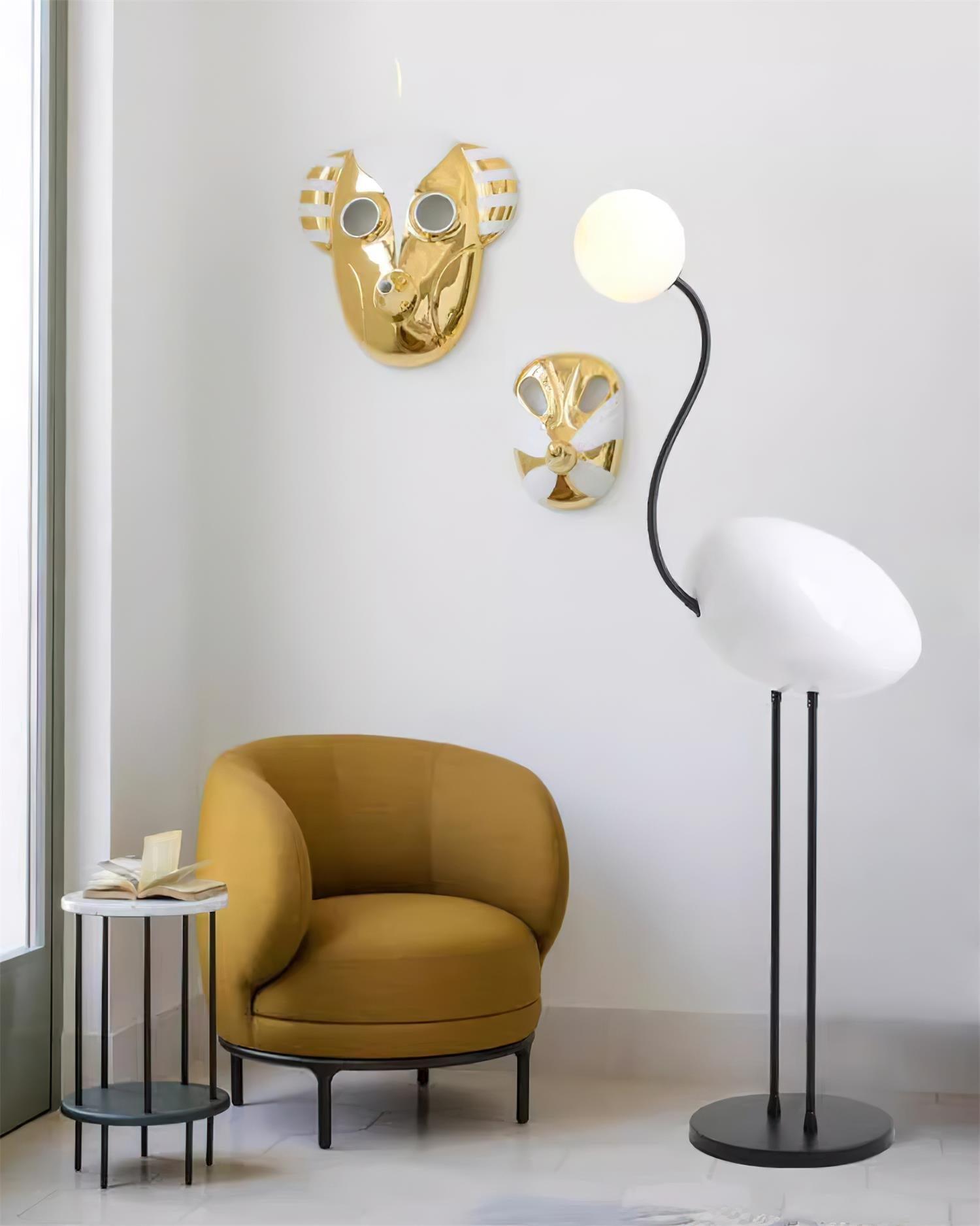 Ilnoren Minimalist Glass Ceiling Light-Neutral Decor