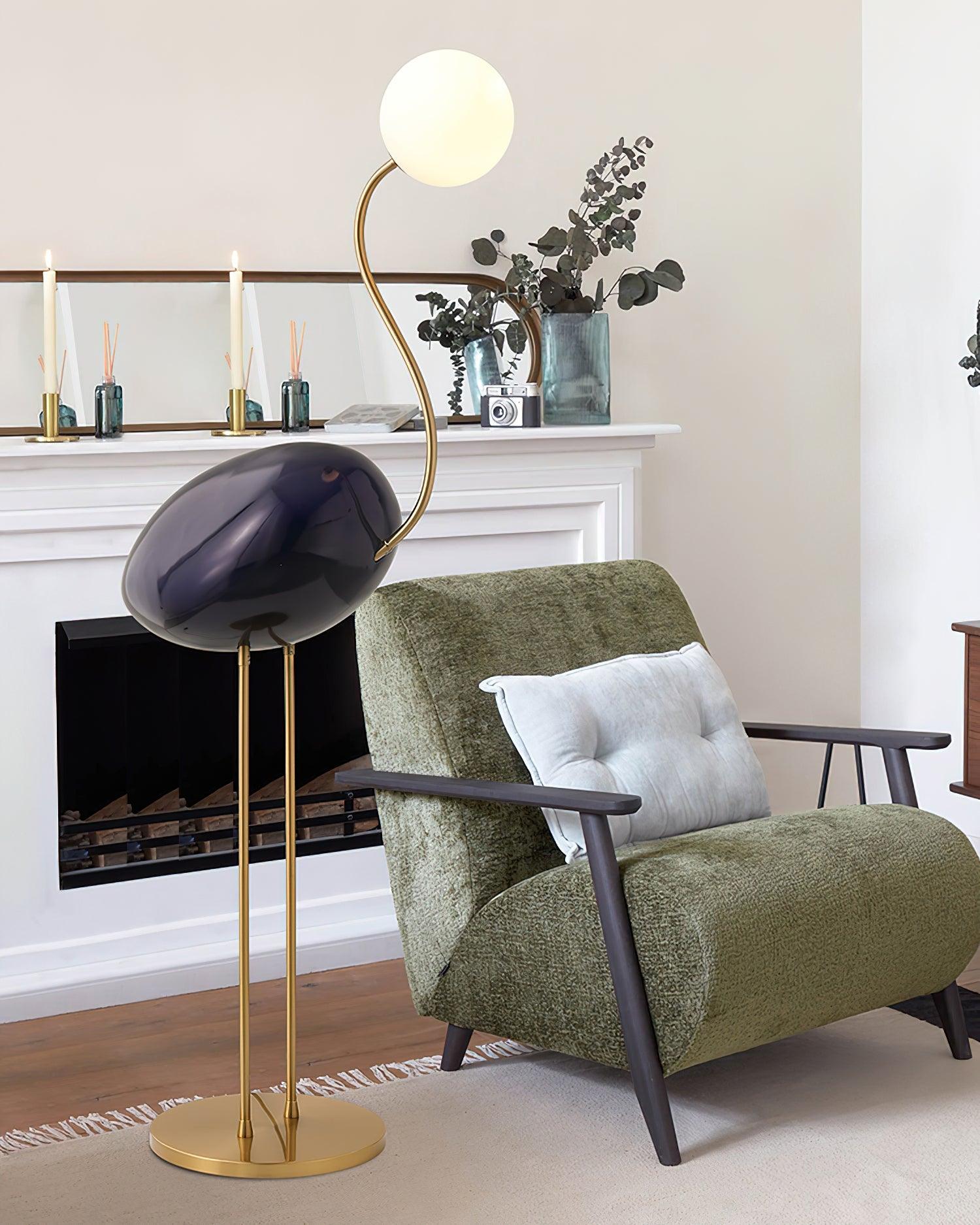 Ilnoren Minimalist Glass Ceiling Light-Neutral Decor