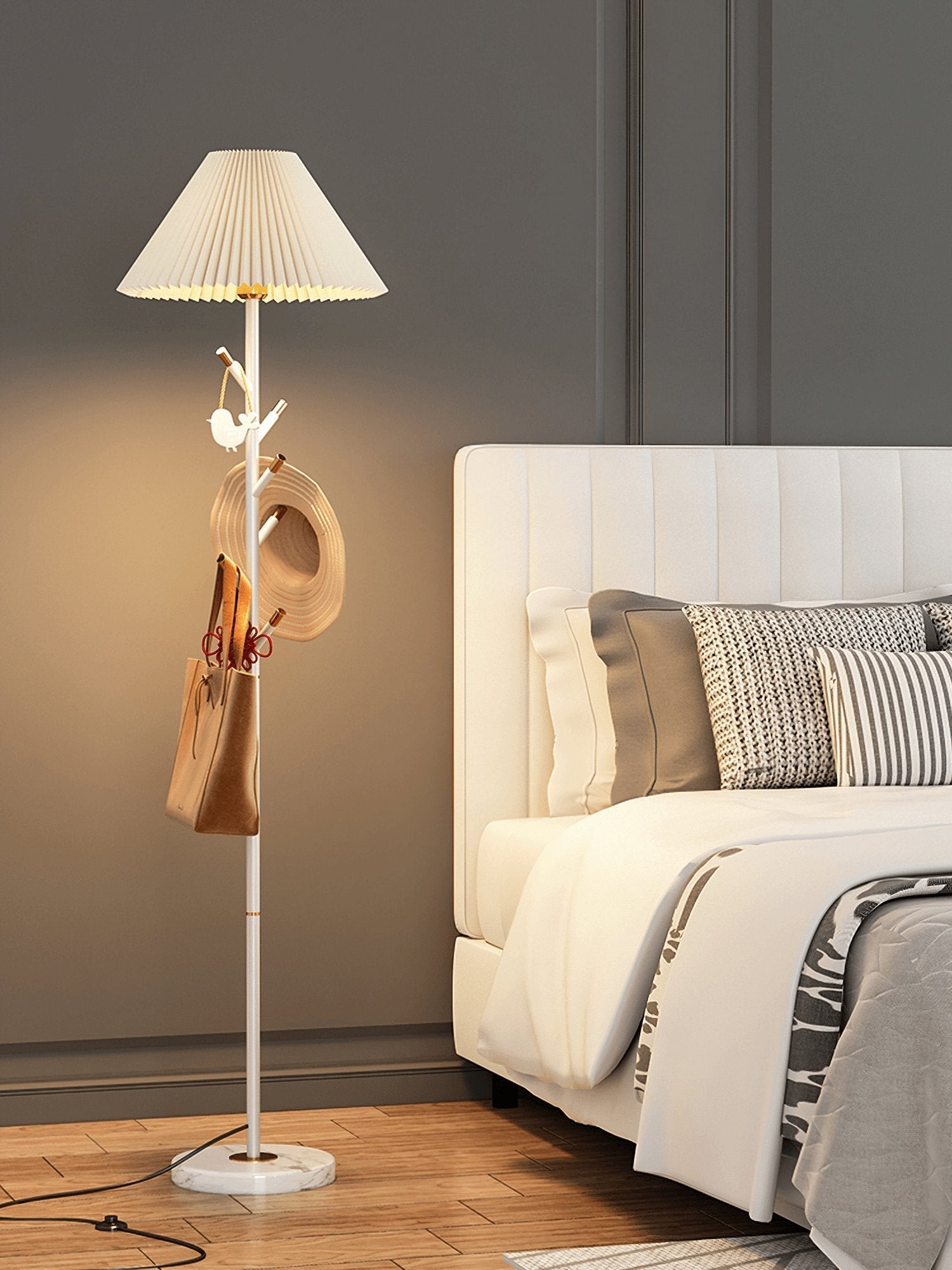 Nora Modern Floor Lamp-Neutral Decor