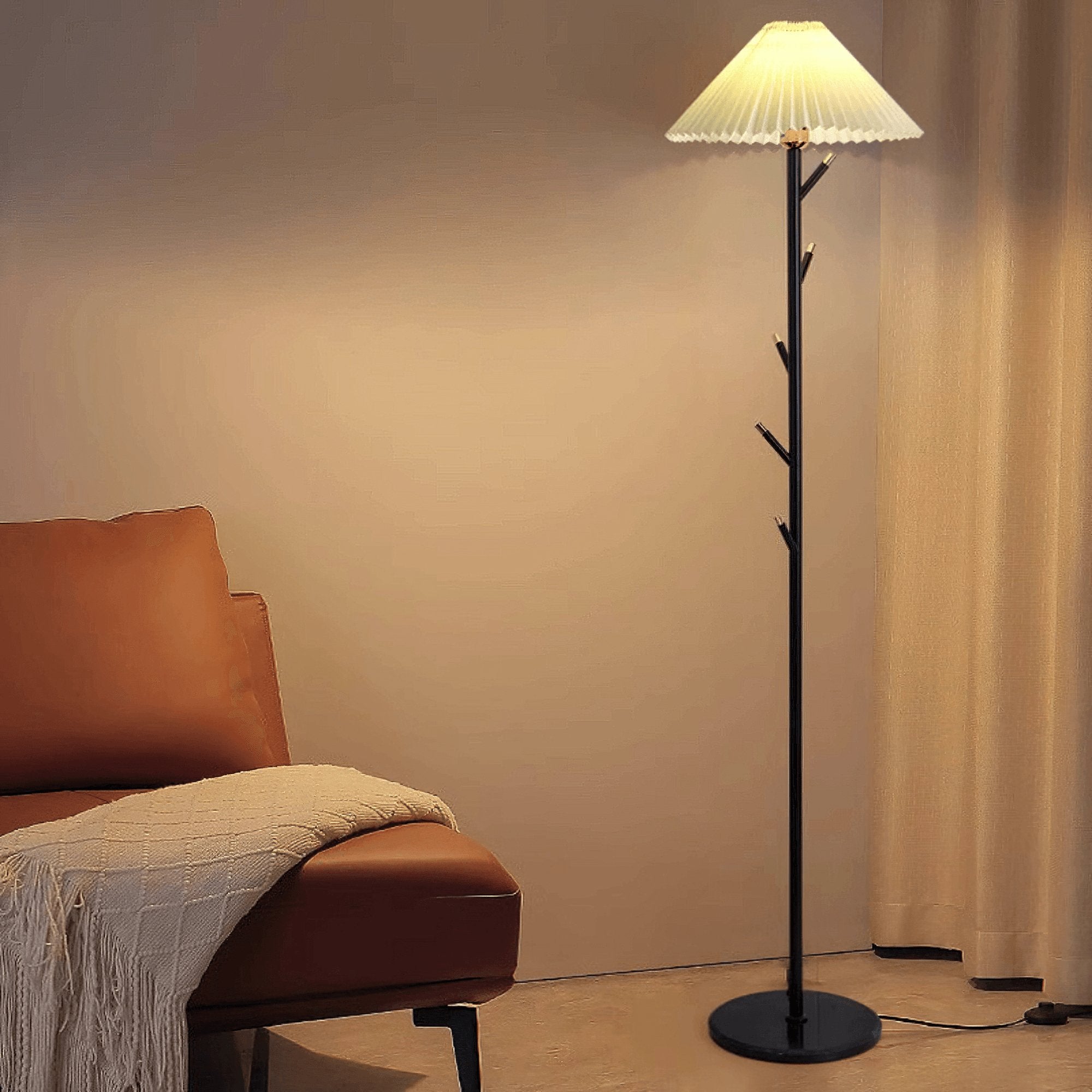 Nora Modern Floor Lamp-Neutral Decor