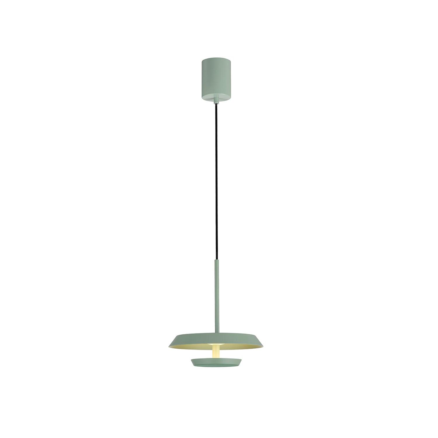 Qued Aluminum Artistic Pendant Light-Neutral Decor