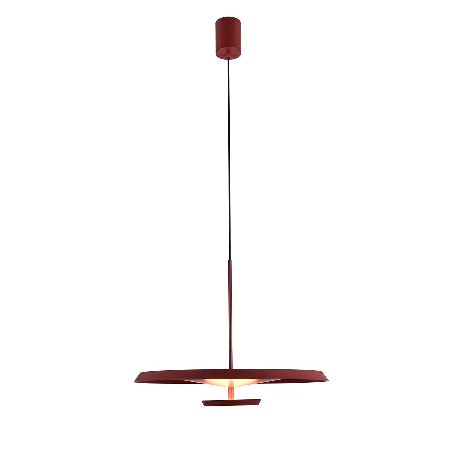Qued Aluminum Artistic Pendant Light-Neutral Decor