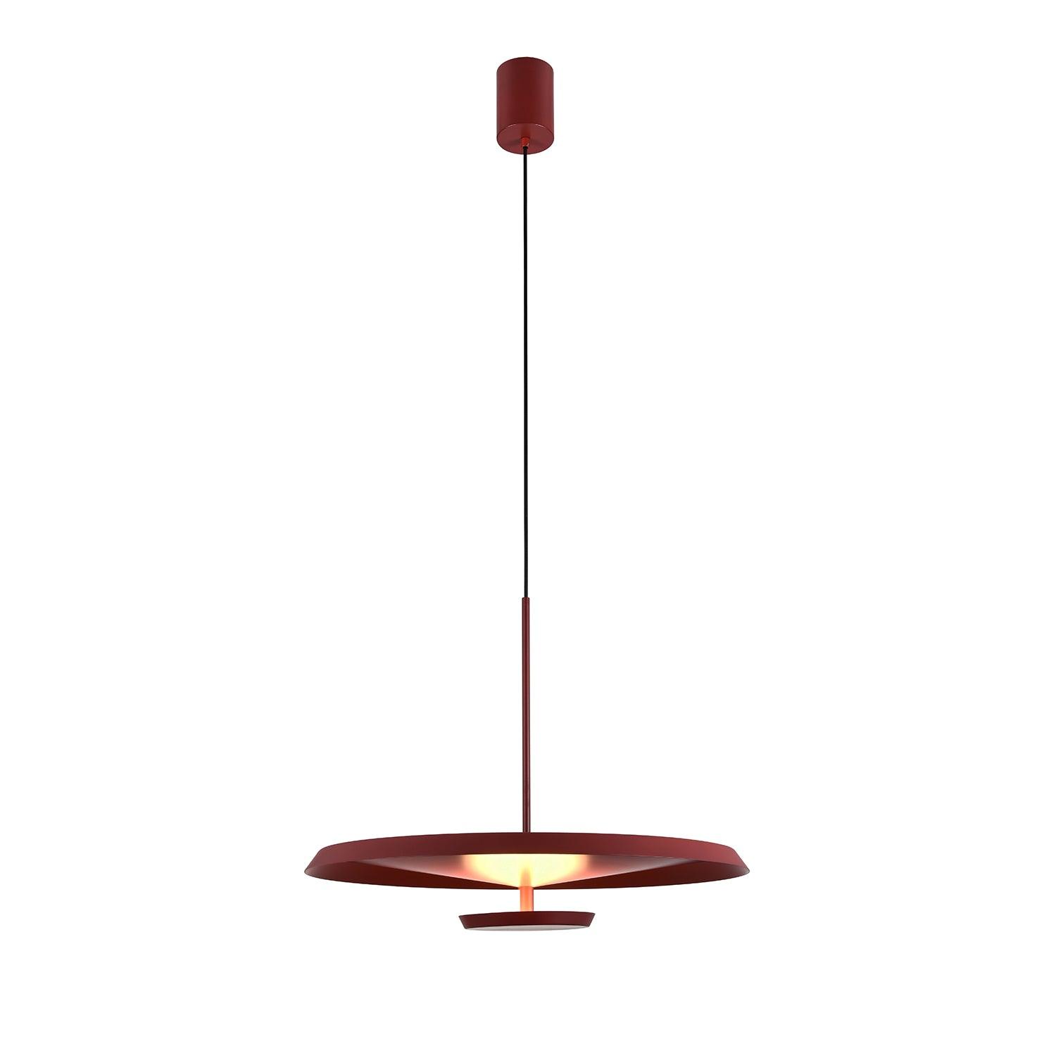Qued Aluminum Artistic Pendant Light-Neutral Decor