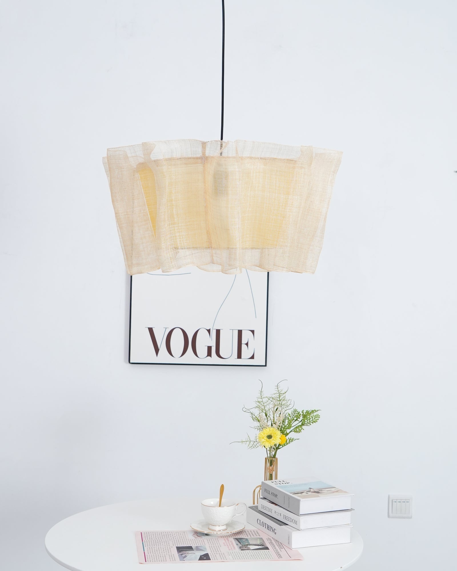 Bael Manila Pendant Lamp-Neutral Decor