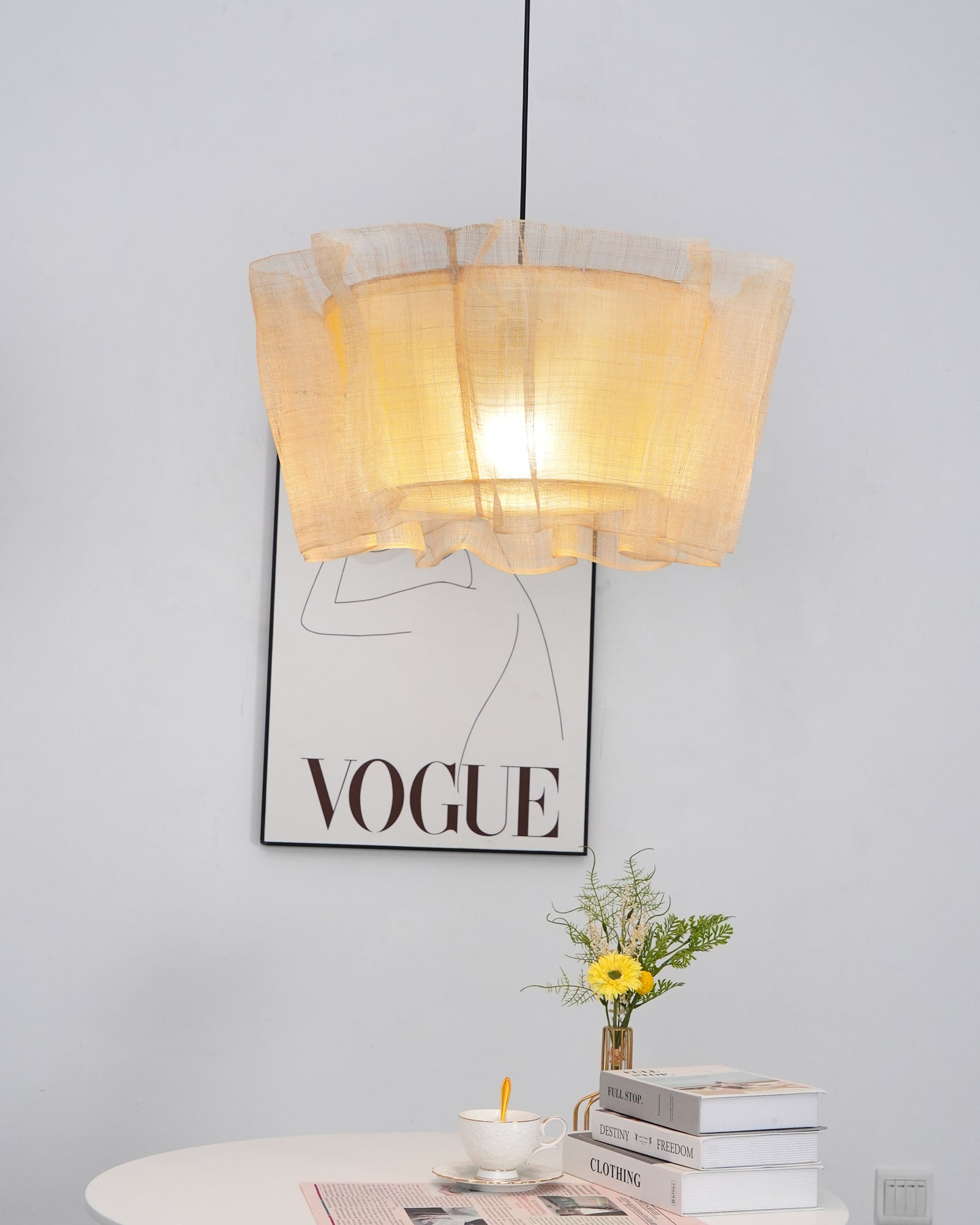 Bael Manila Pendant Lamp-Neutral Decor