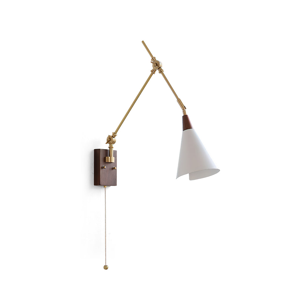 Fleka Swing Arm Wall Lamp shown against a neutral background.