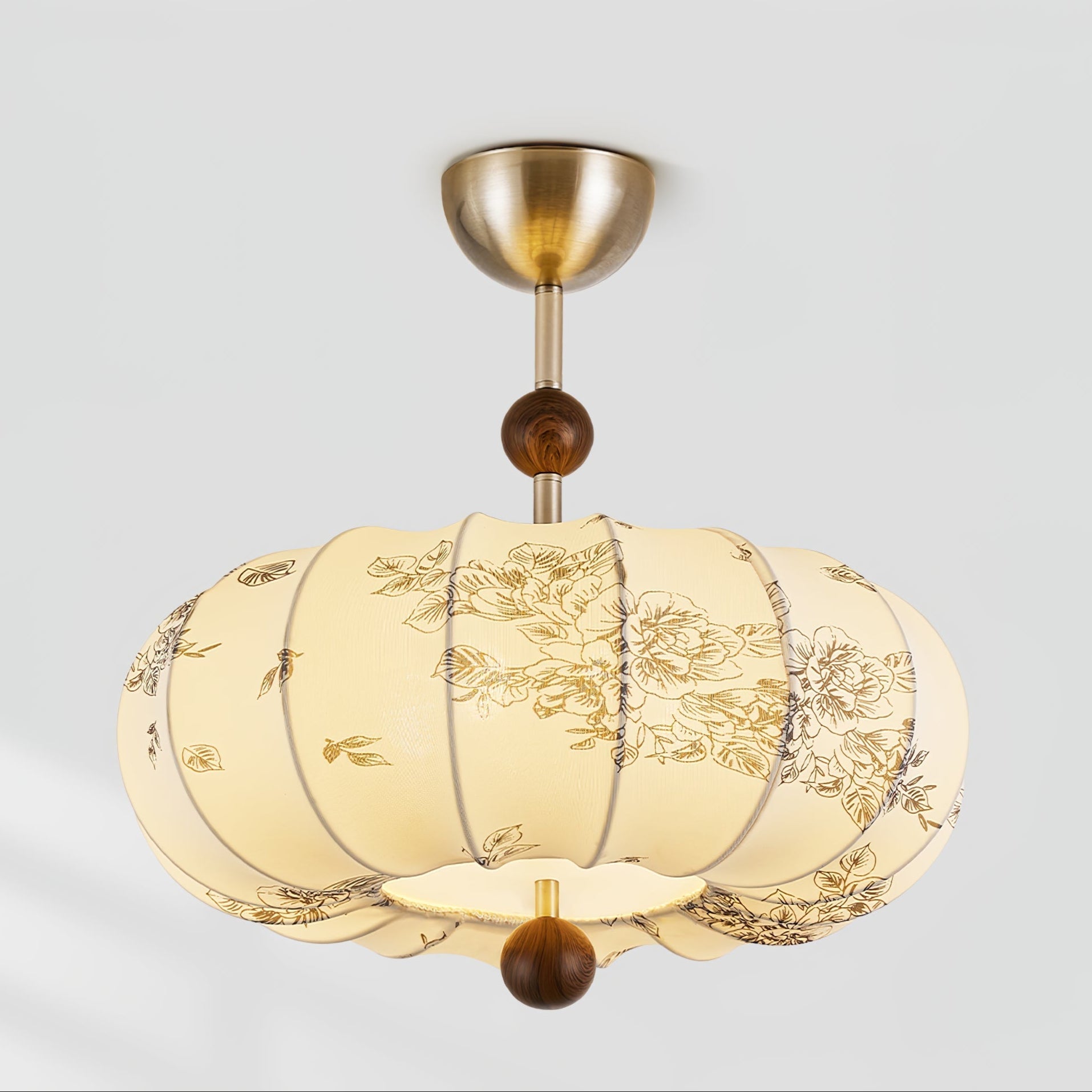Gia Lantern Pendant Light-Neutral Decor