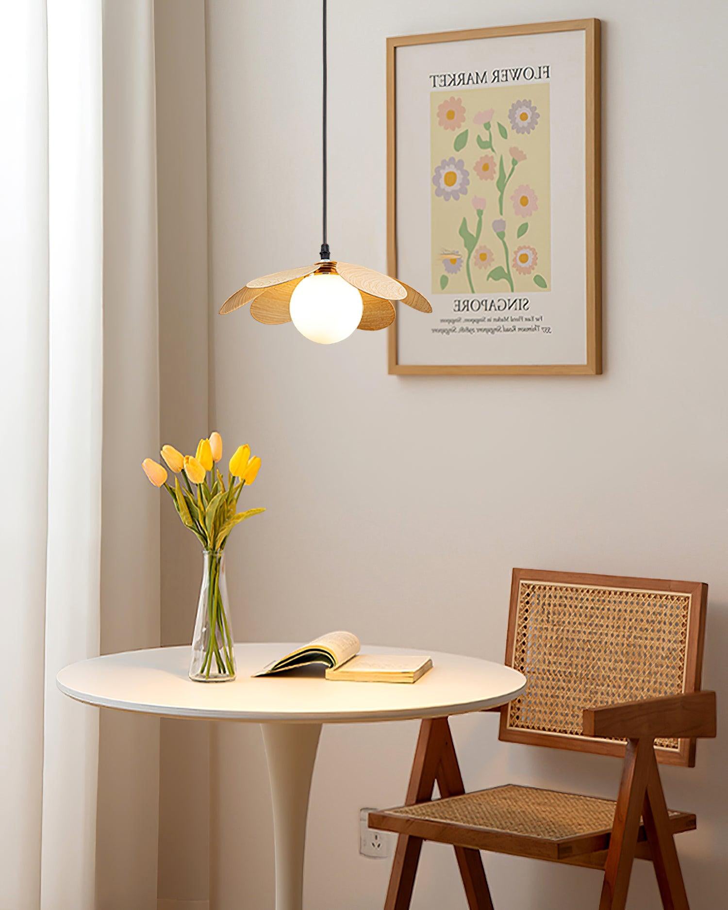 Arlenis Glass Minimalistic Pendant Lamp-Neutral Decor