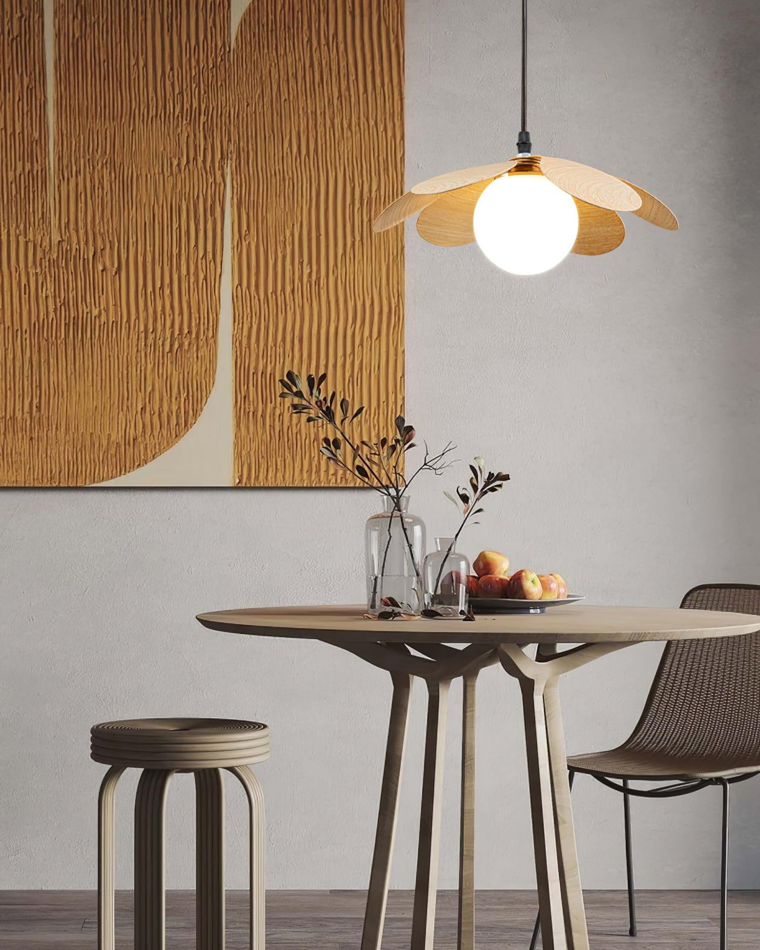 Arlenis Glass Minimalistic Pendant Lamp-Neutral Decor