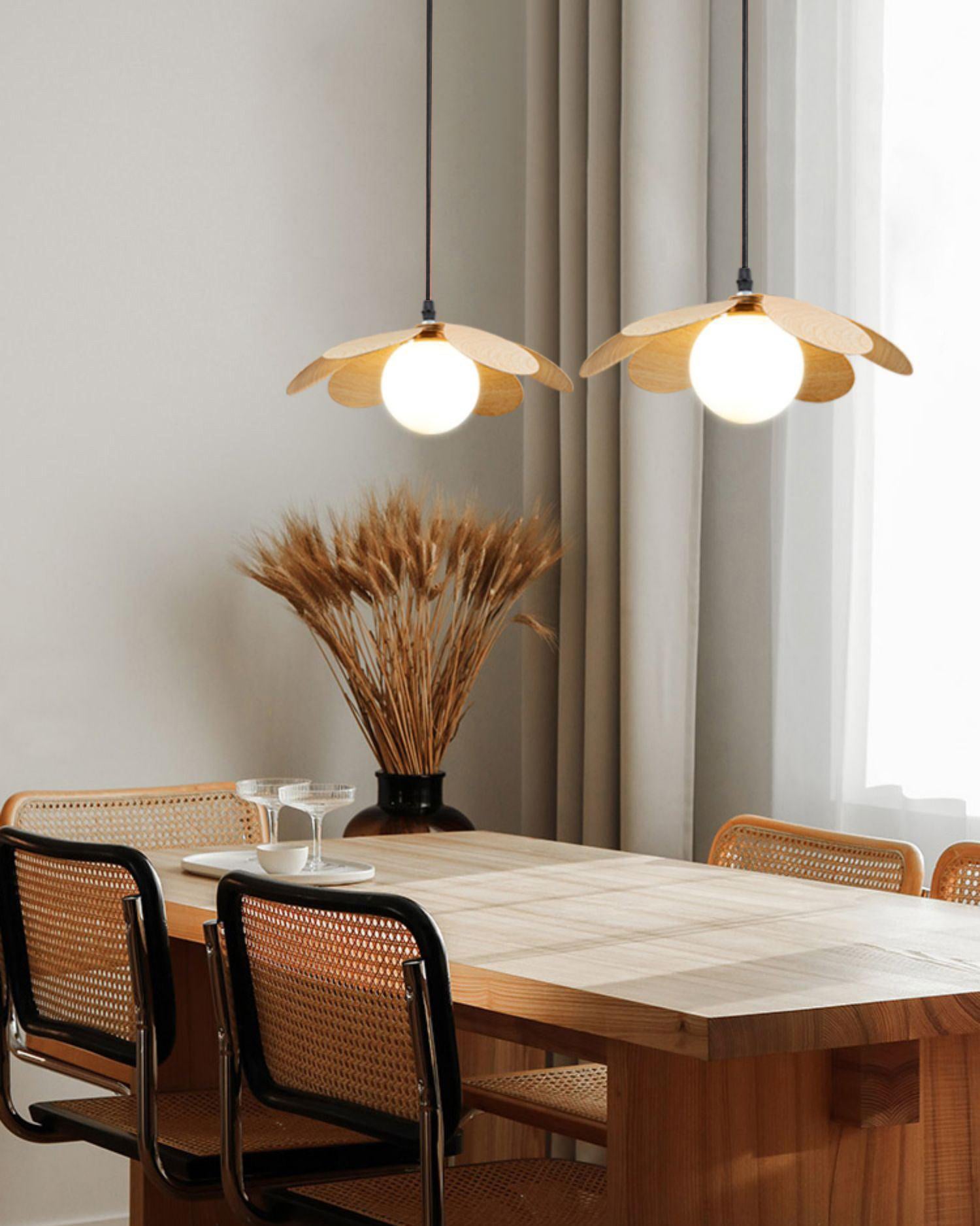 Arlenis Glass Minimalistic Pendant Lamp-Neutral Decor