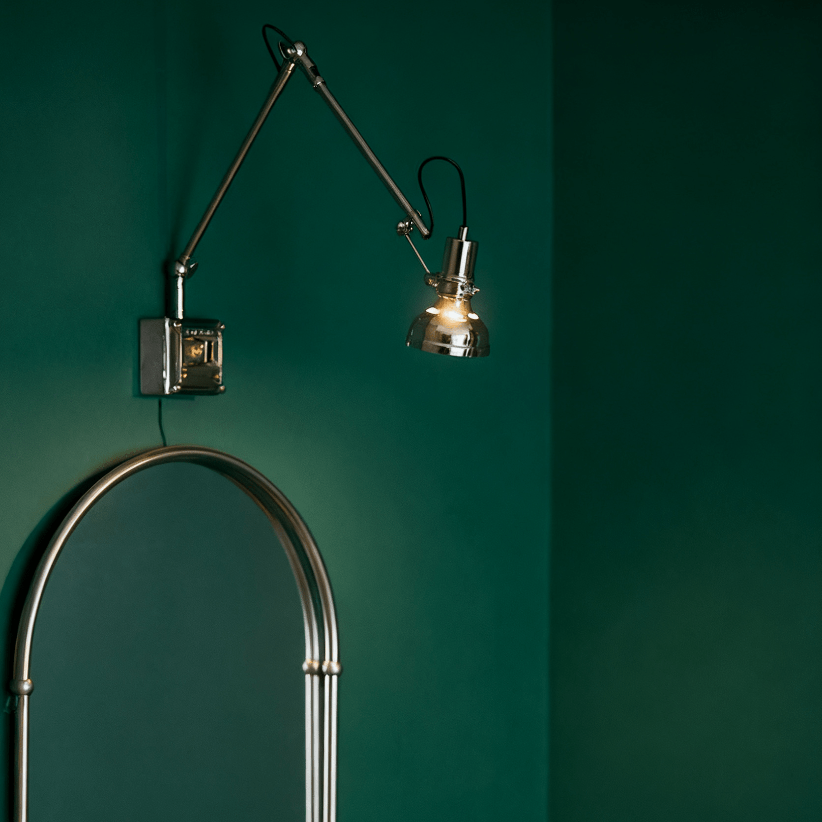 Rue Arm Wall Lamp-Neutral Decor
