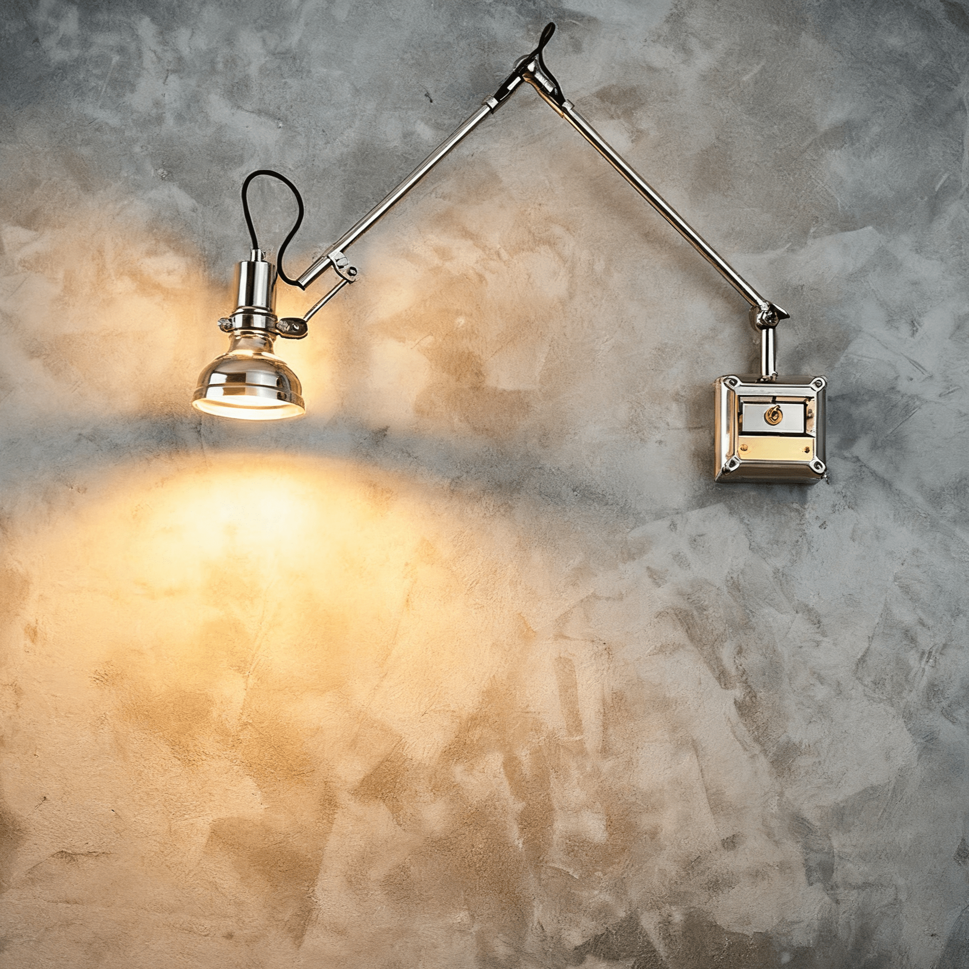Rue Arm Wall Lamp-Neutral Decor