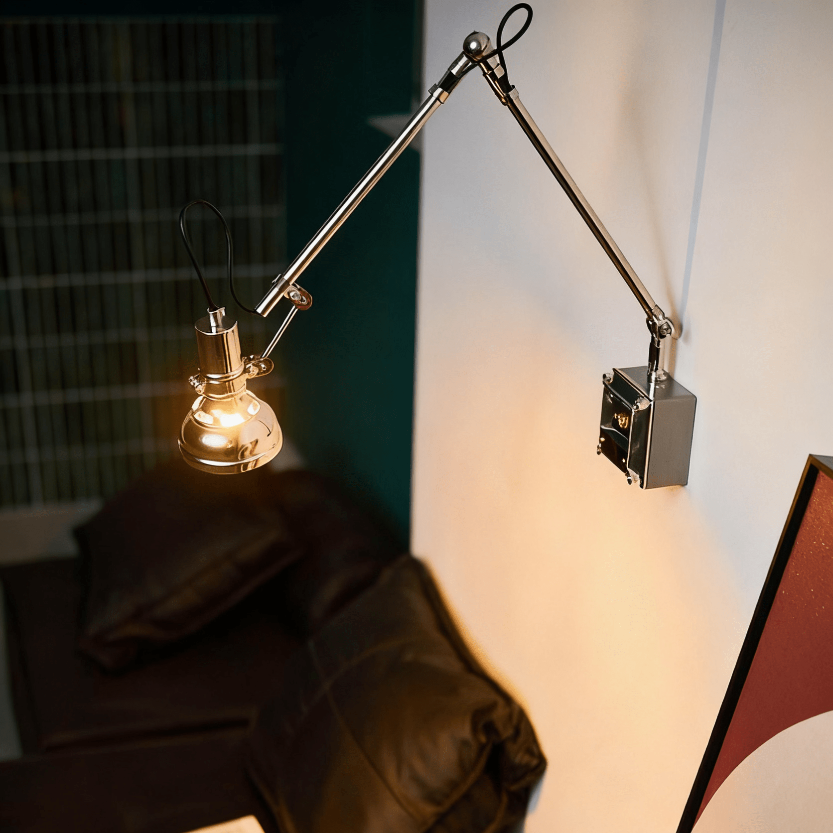 Rue Arm Wall Lamp-Neutral Decor