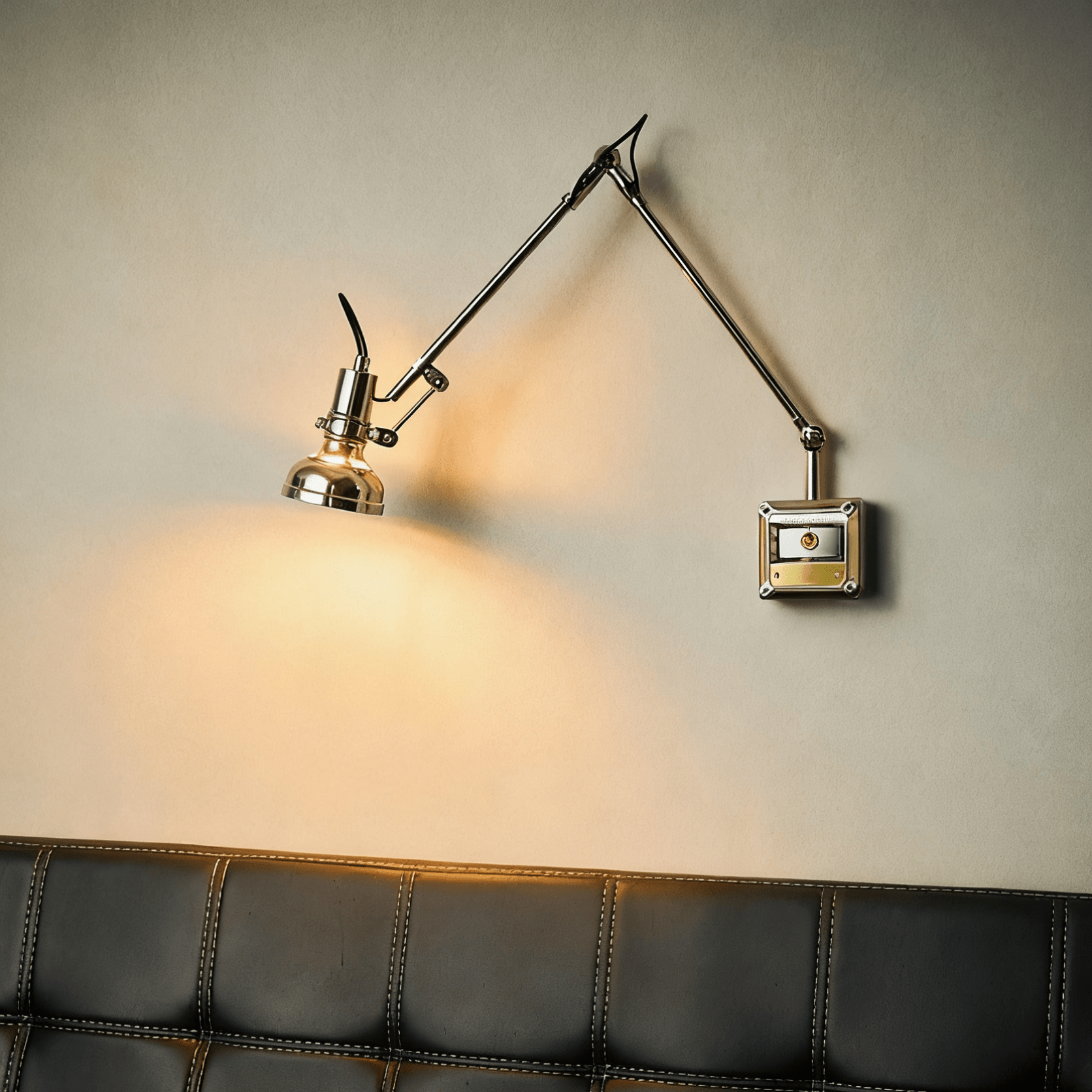 Rue Arm Wall Lamp-Neutral Decor