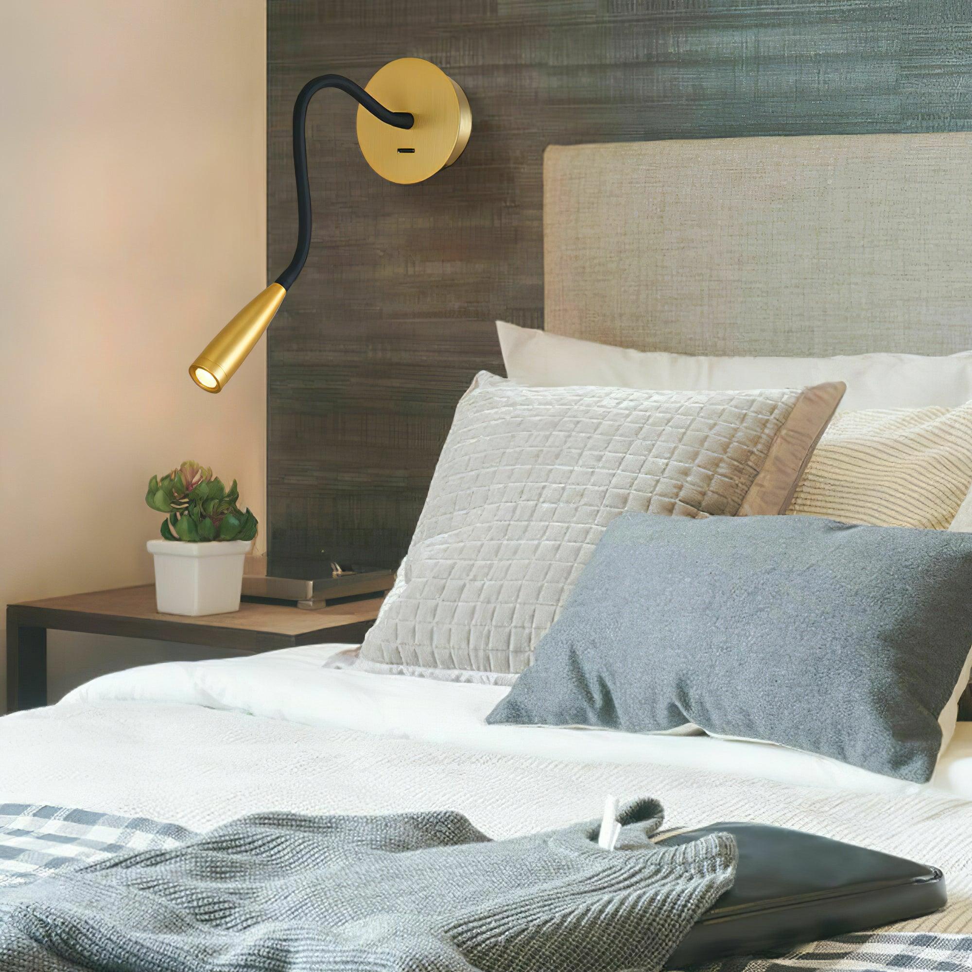 Eirven Modern Minimalist Plug-in Wall Light-Neutral Decor