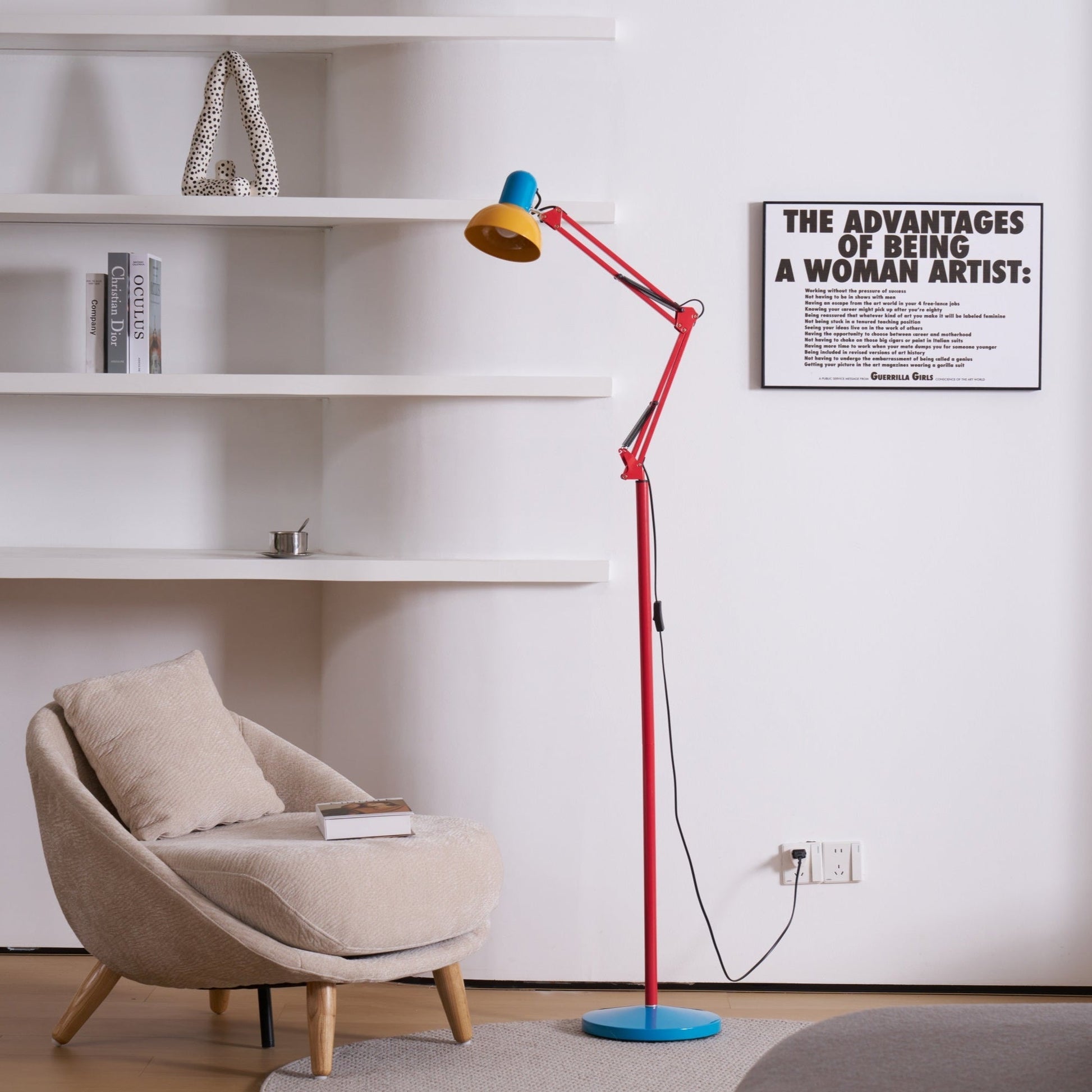 Idoren Playful Floor Lamp-Neutral Decor